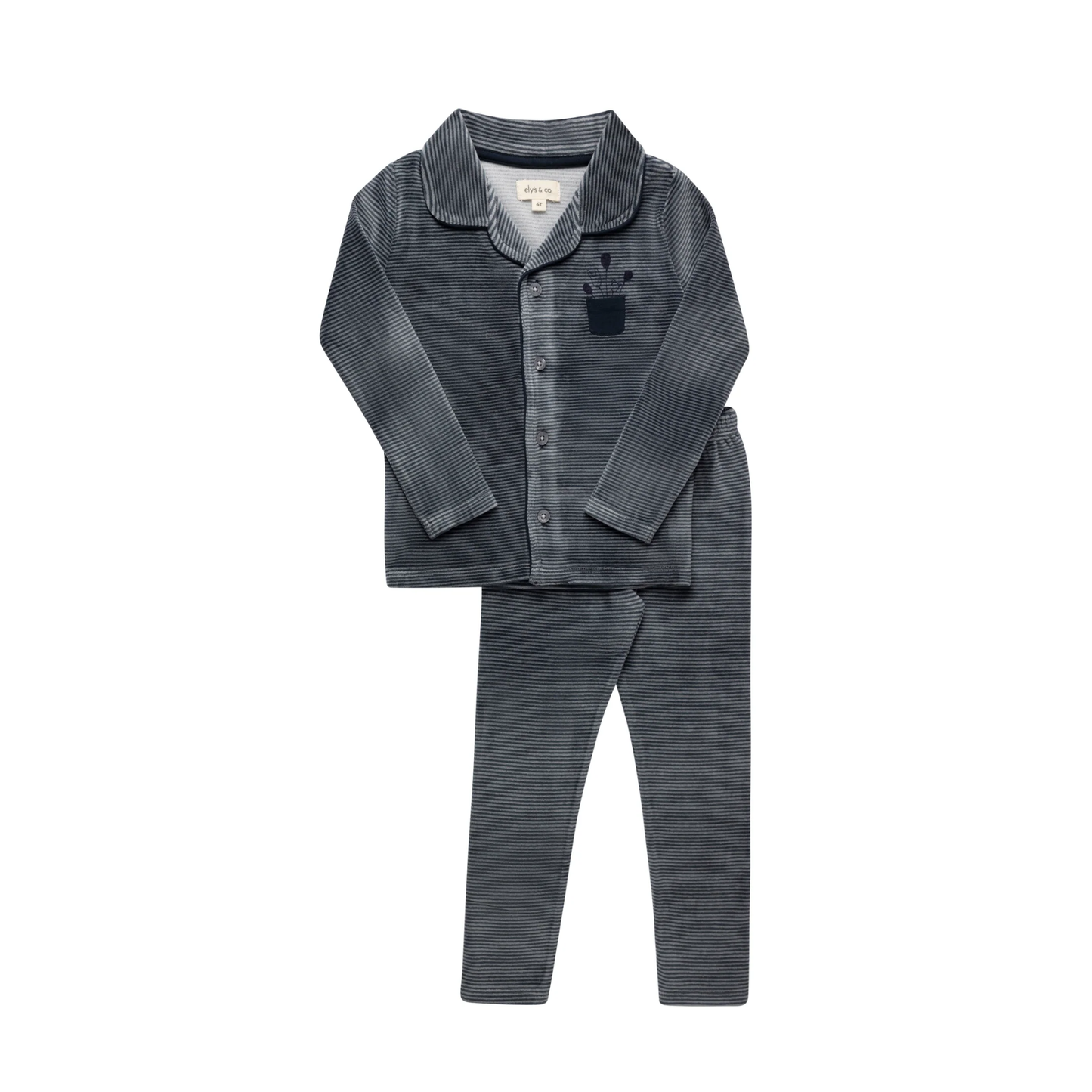 Ely's & Co Blue Stripe Pajama