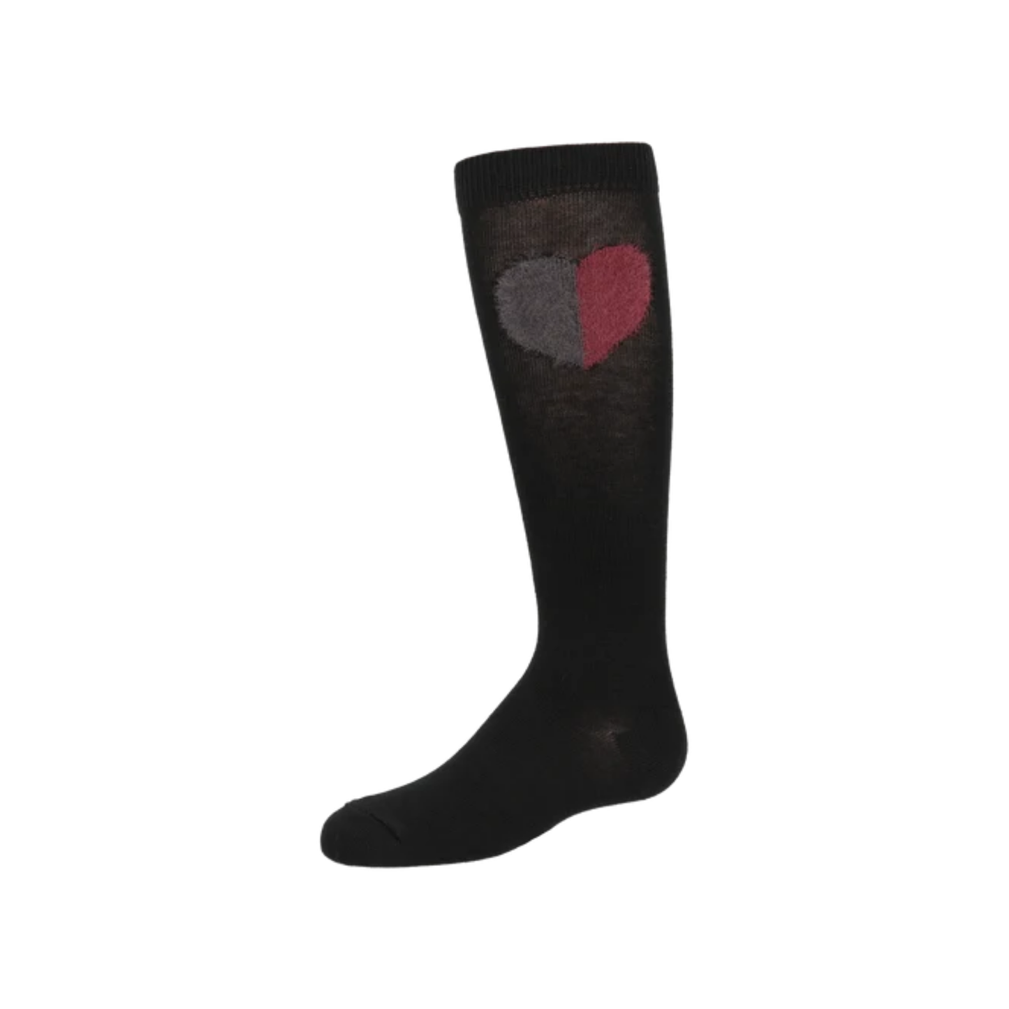 JRP Black/Cranberry Teak Knee Sock