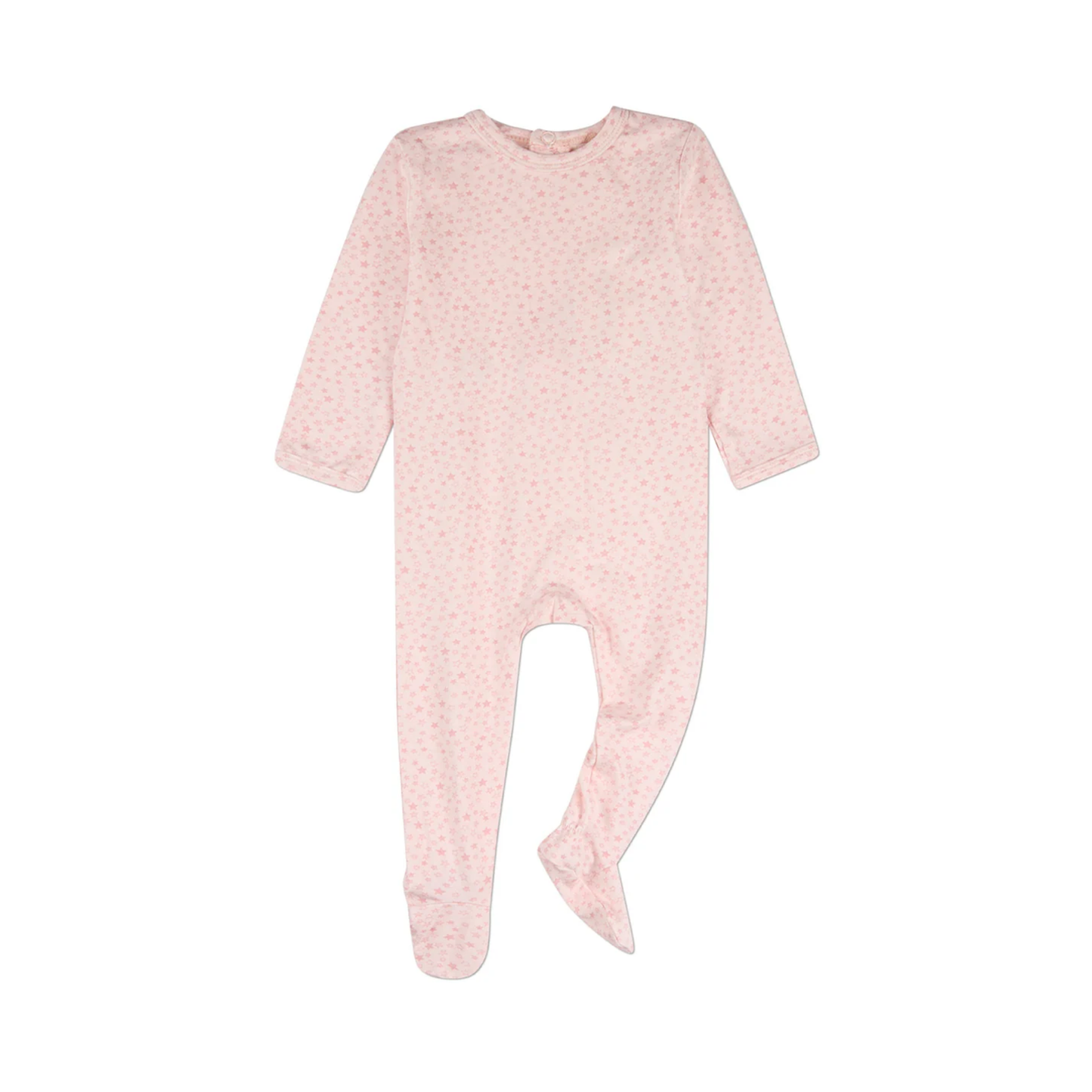 MiniMoi Pink Constellations In The Night Sky Footie