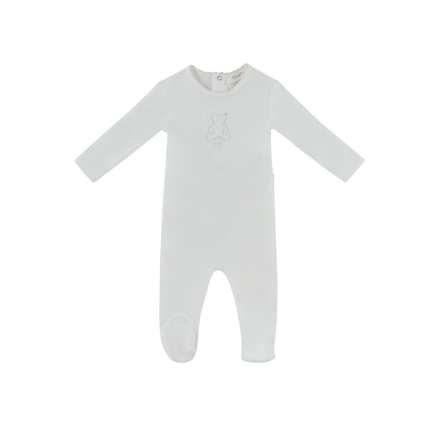 Kipp Baby Pink Fur Ever Yours Footie