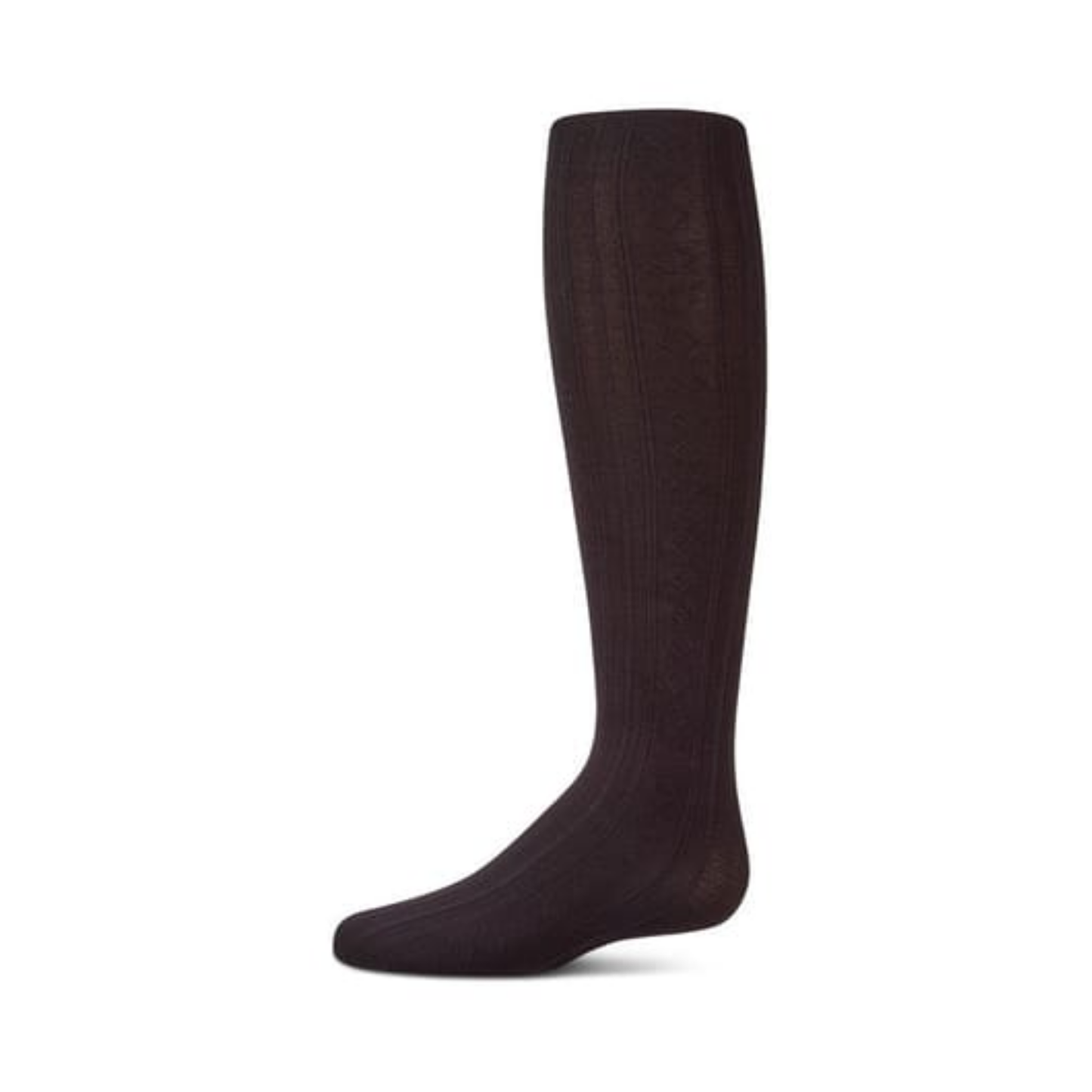 Memoi Black Lightweight Cable Cotton Tights