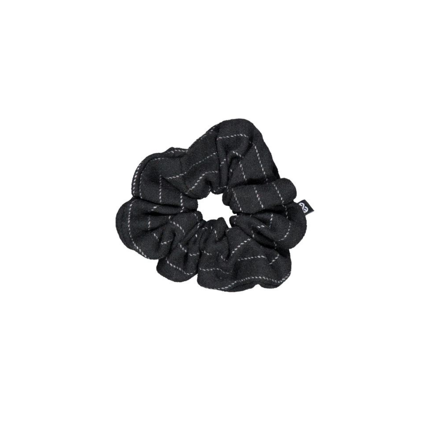 Knot Blackbird Twing Striped Scrunchie