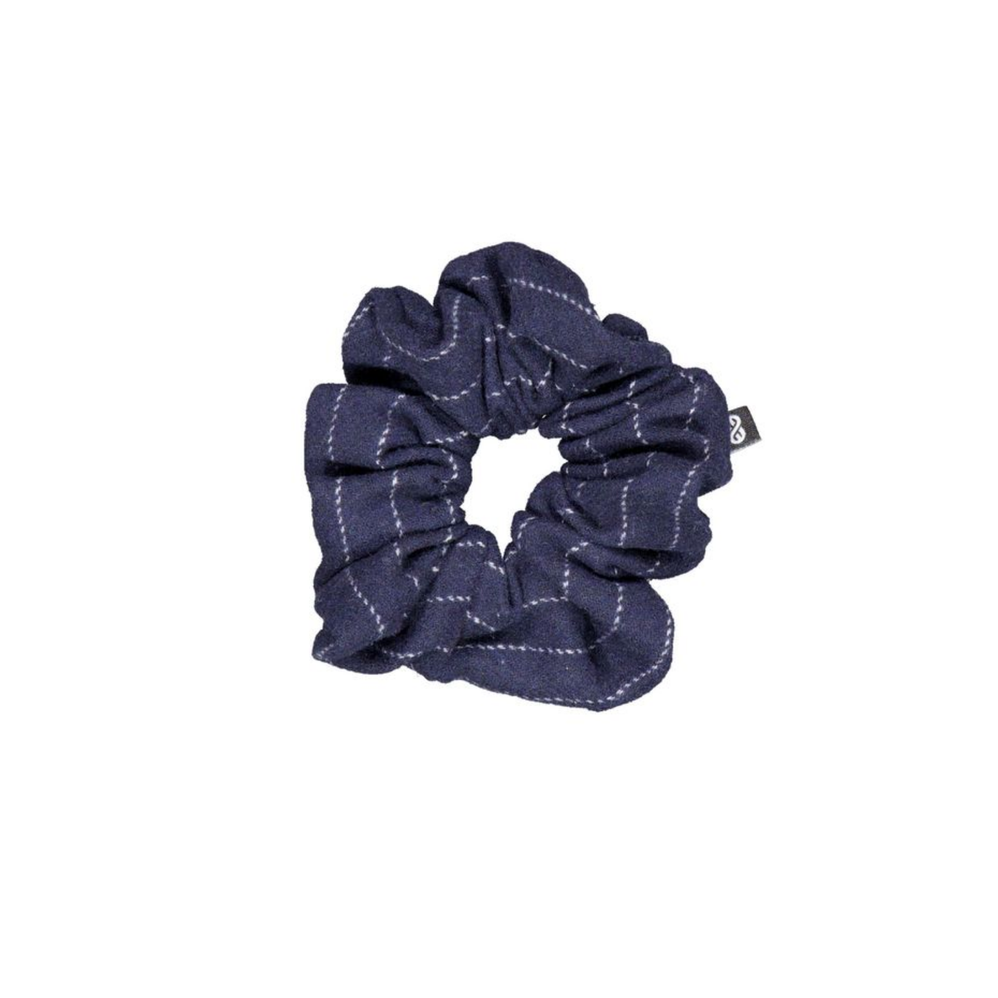 Knot Blue Jay Twing Striped Scrunchie