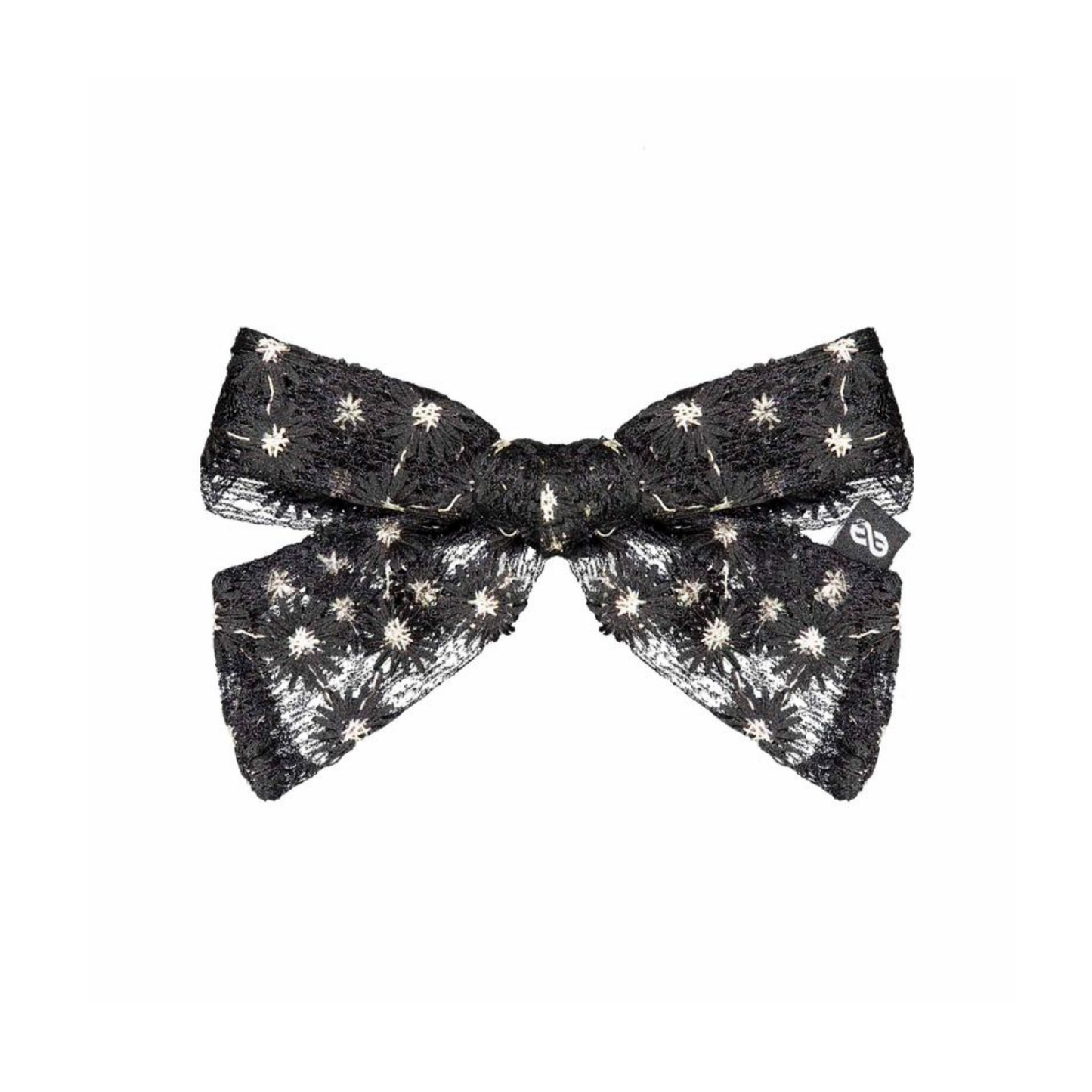 Knot Blackbird Petal Nest Short Bow Clip