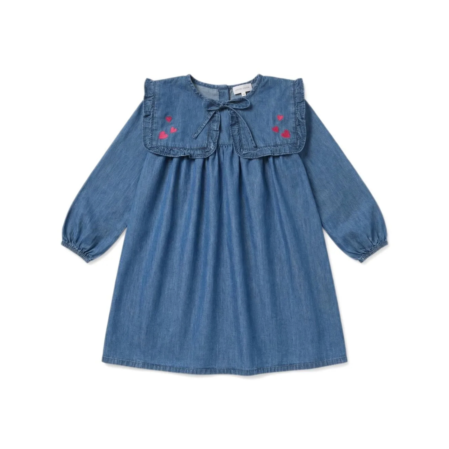 Louis Louise Blue Celicia Long Sleeve Dress