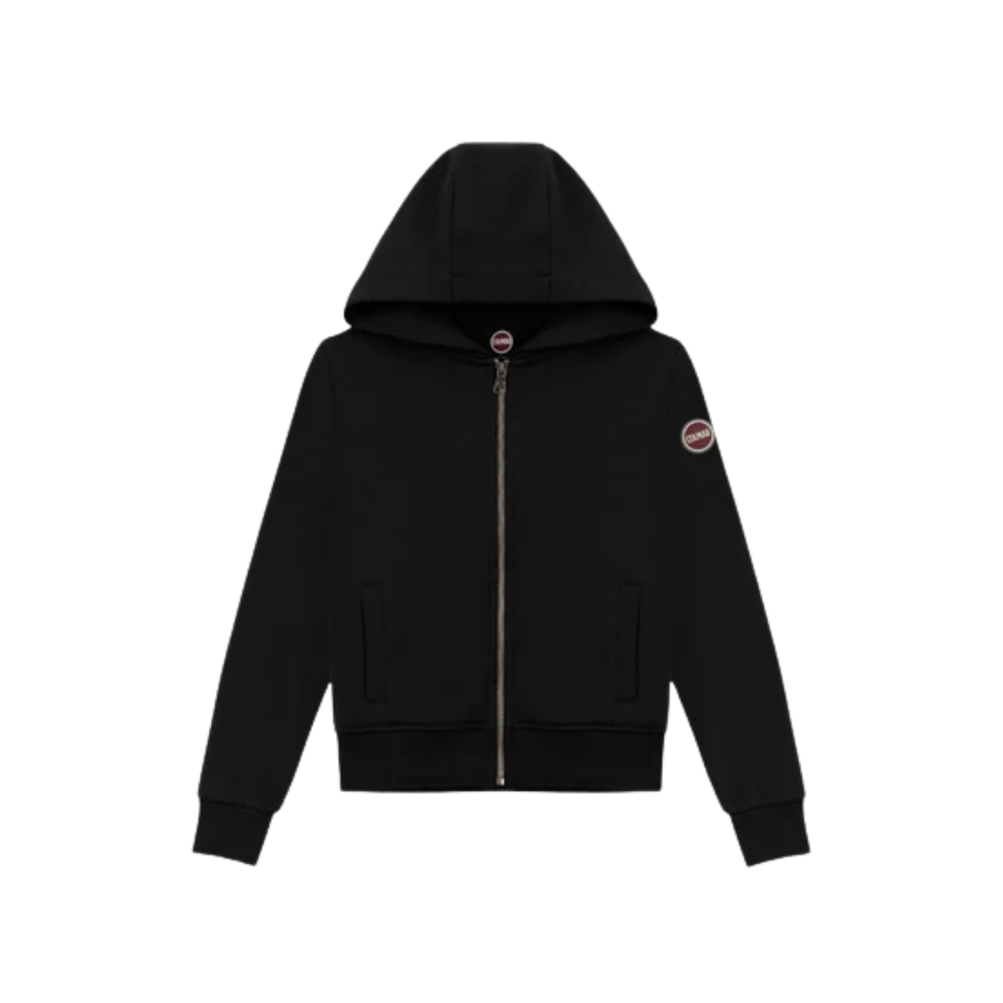 Colmar Black Full Zip Pockets Long Sleeve Hoodie