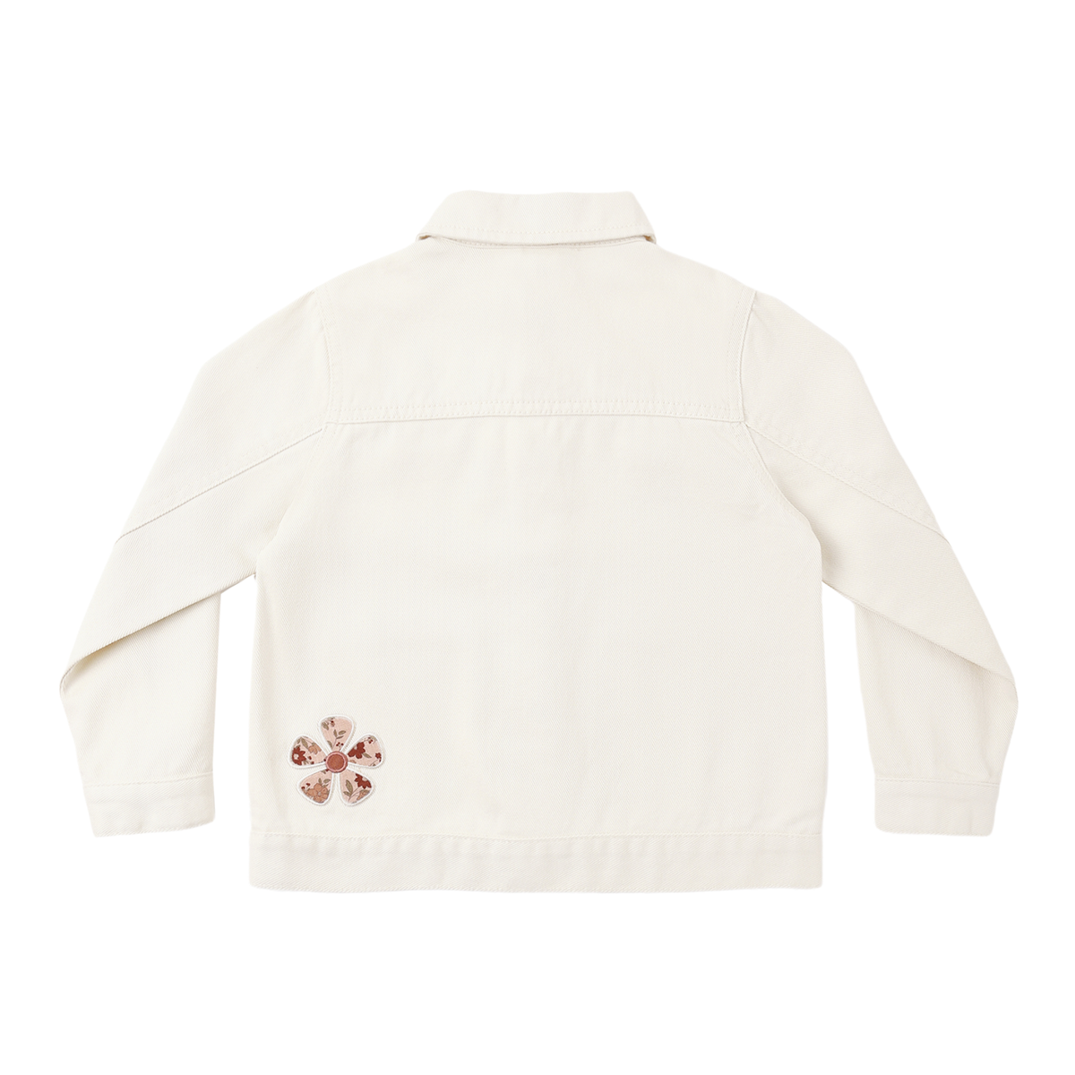Rylee+Cru Natural Denim Chore Daisy Denim Jacket