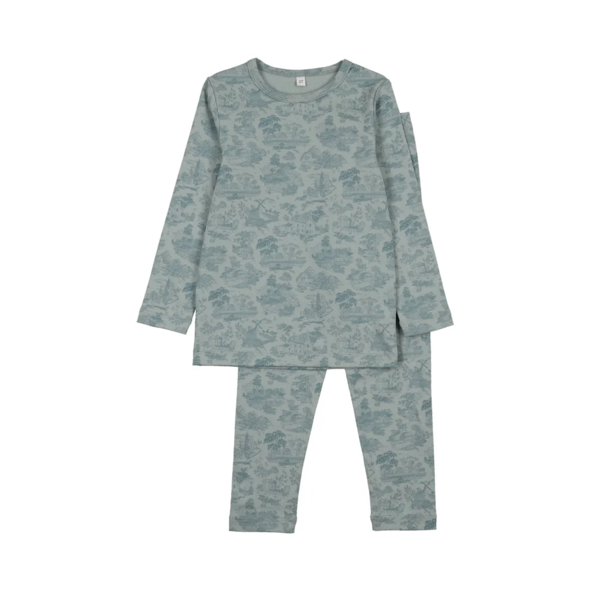 Bonjoy Blue Farmhouse (Toile) Pajama