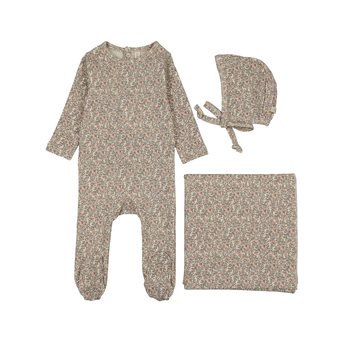 Lilette Pink Sweet Liberty Print Layette Set