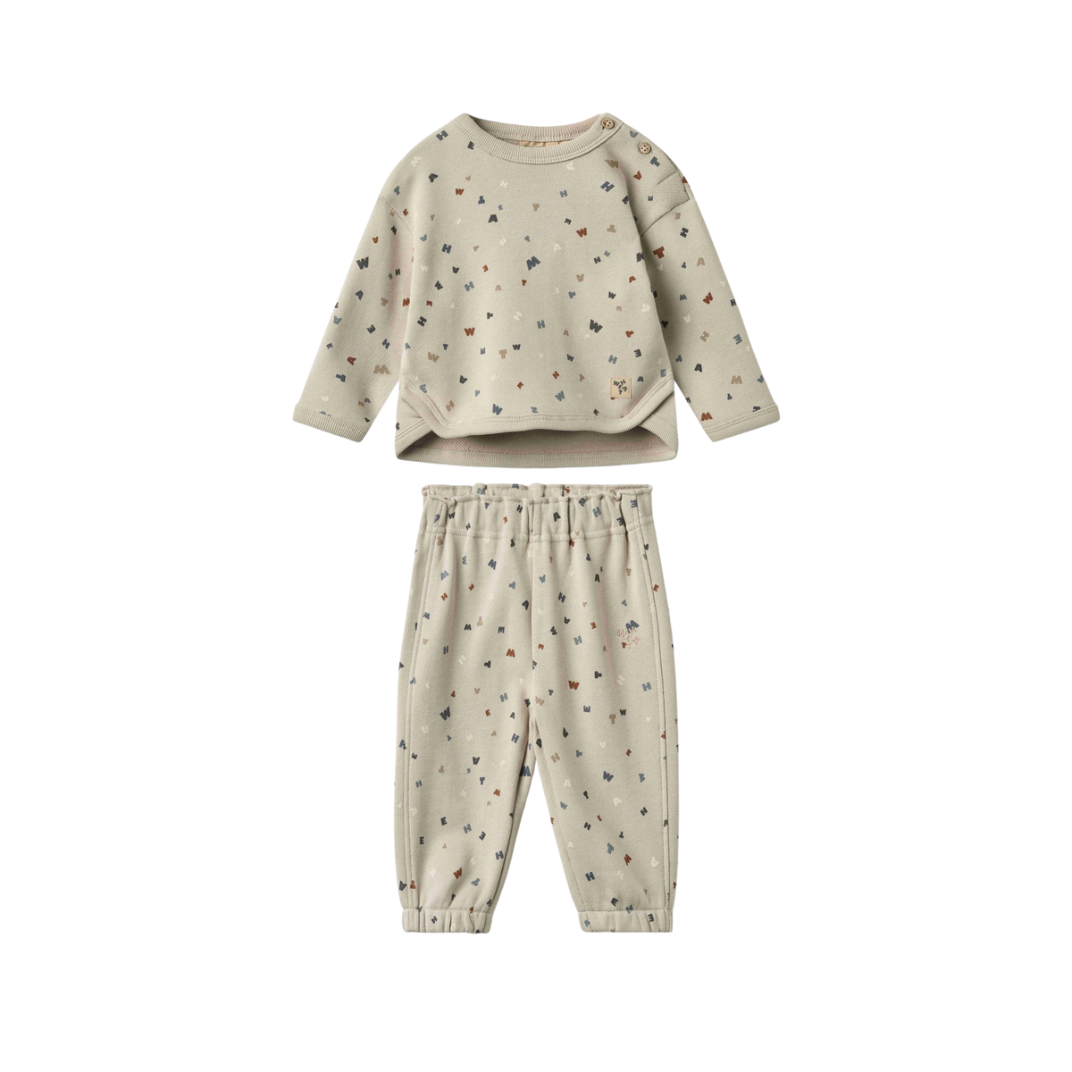 Wheat Grey Moon Emery Long Sleeve Set