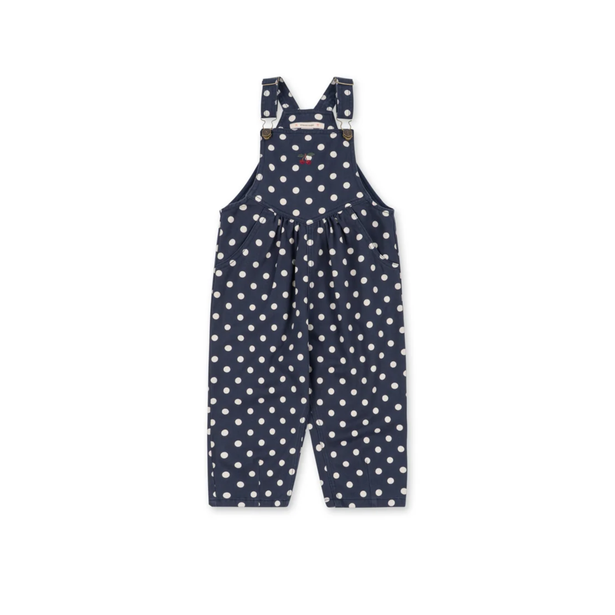 Konges Slojd Navy Nola Dot Sleeveless Romper