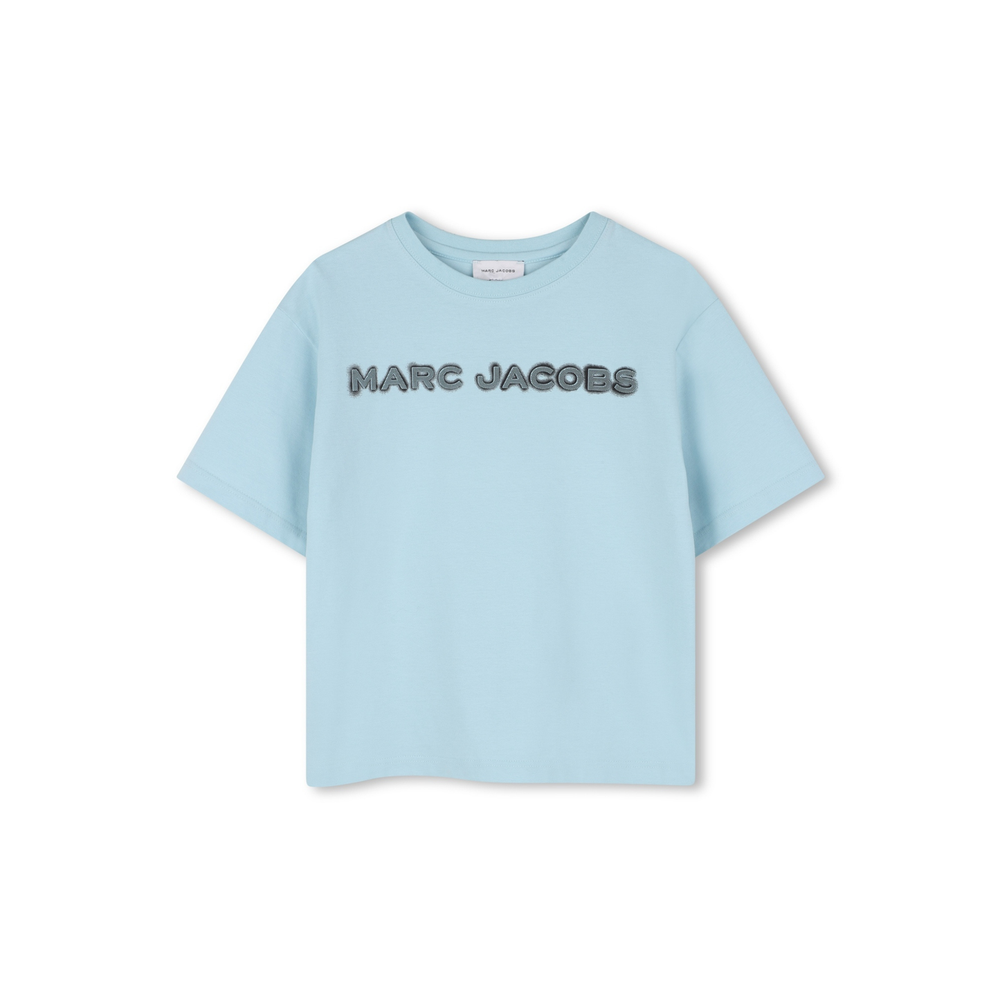 The Marc Jacobs Pale Blue Logo Short Sleeve Tee