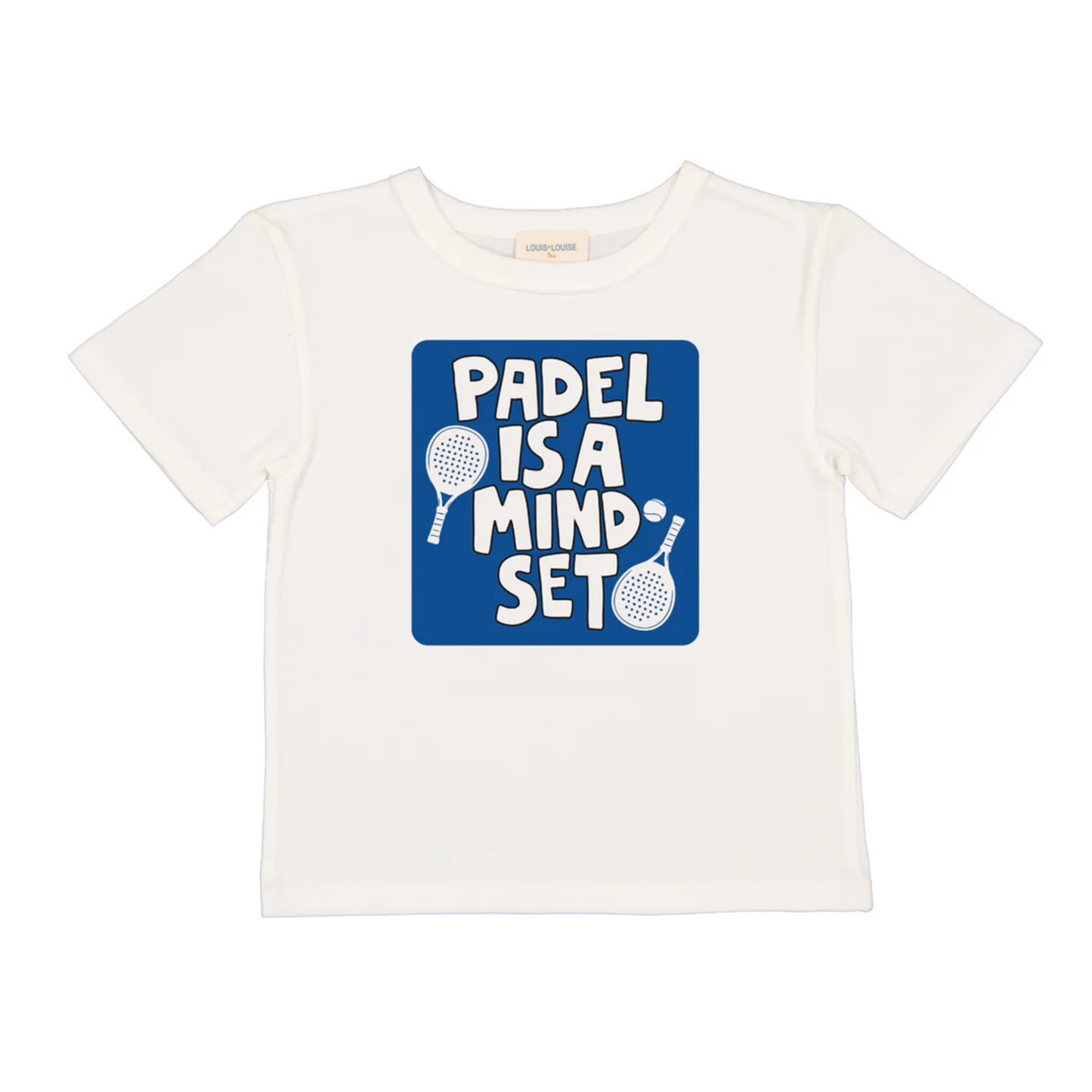 Louis Louise Off White Padel Tom T-Shirt