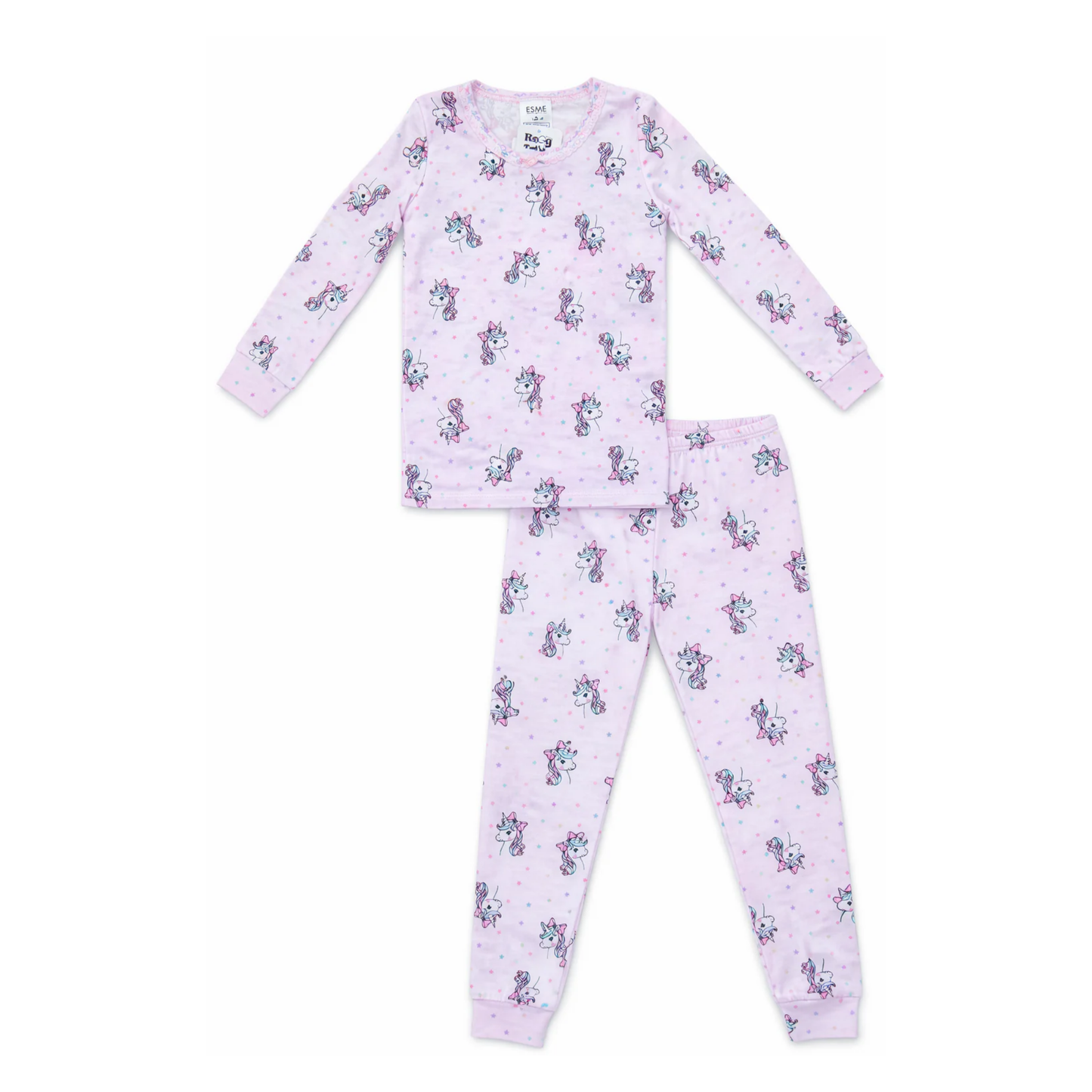 Esme Coquette Unicorn Long Sleeve Pajama