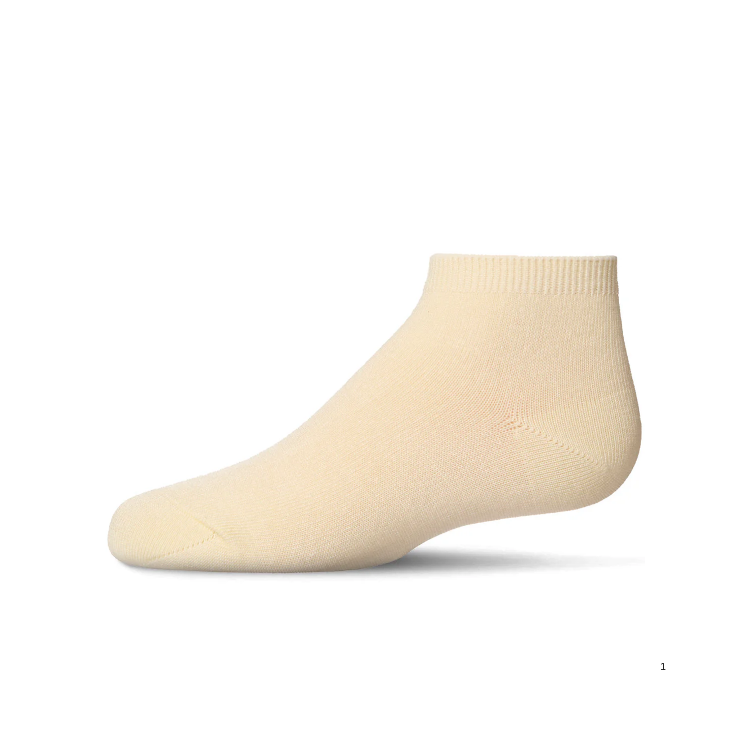 Memoi Kids Basic Soft Rayon from Bamboo Anklet Socks Sunshine - Mk-6066