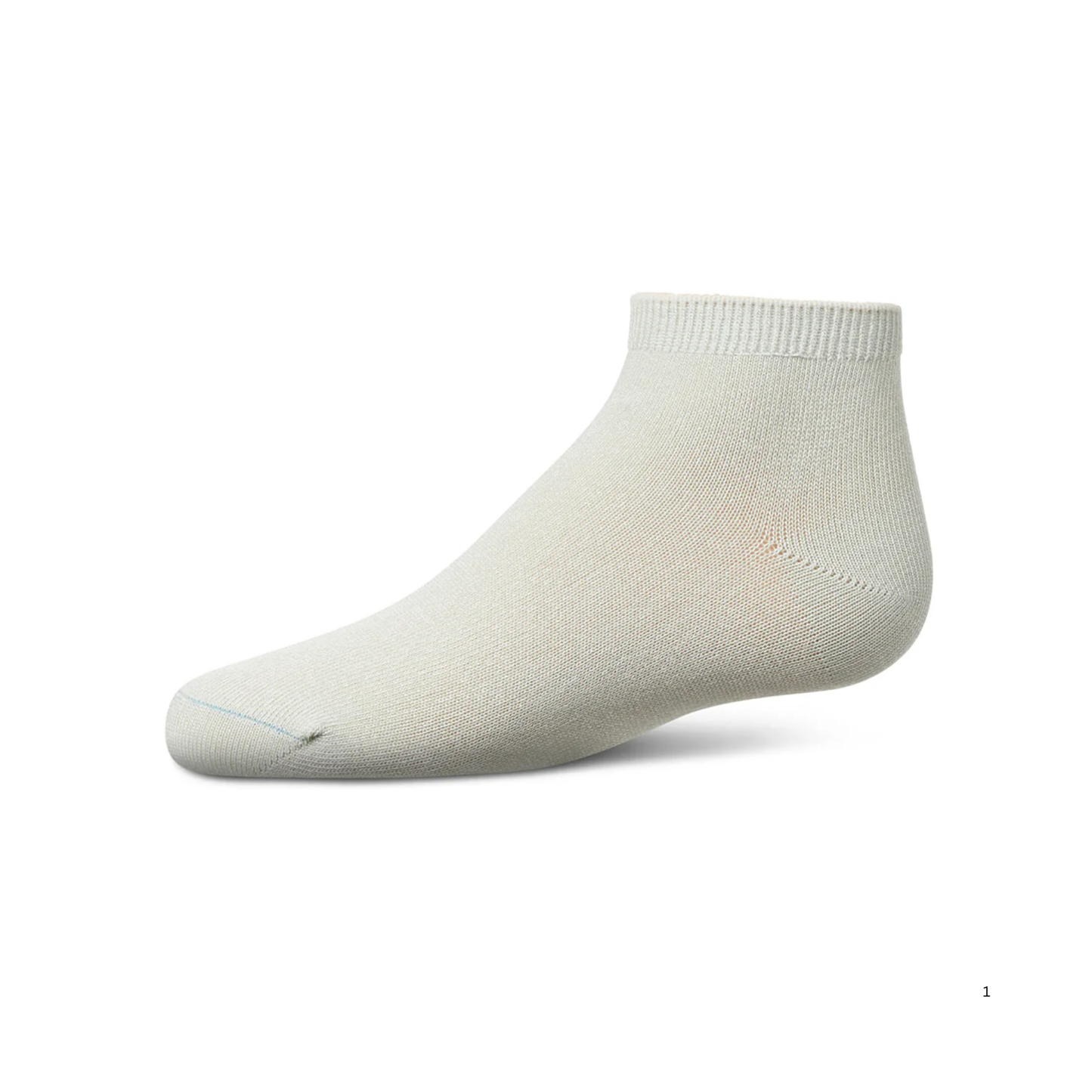 Memoi Kids Basic Soft Rayon from Bamboo Anklet Socks Mint - Mk-6066