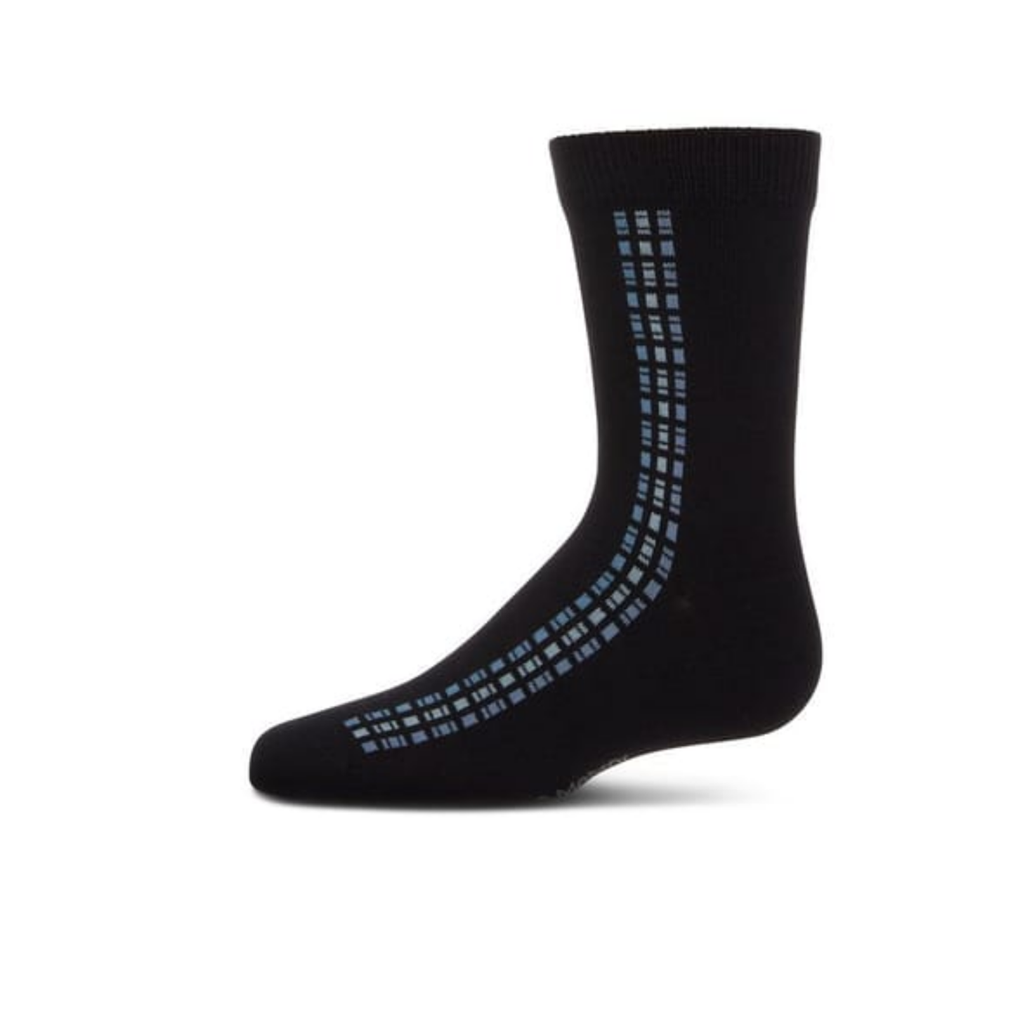 Memoi Vertical Dashed Line Boys Sock - MK-196