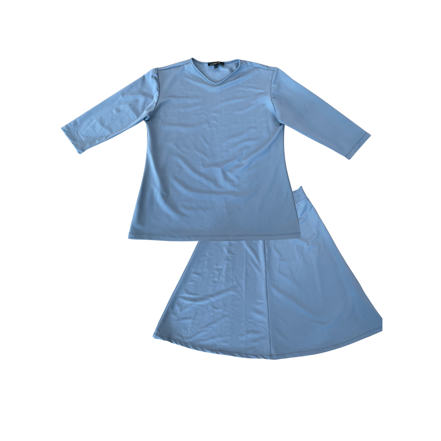 Jackie O' Grey Cover Up Swim Set