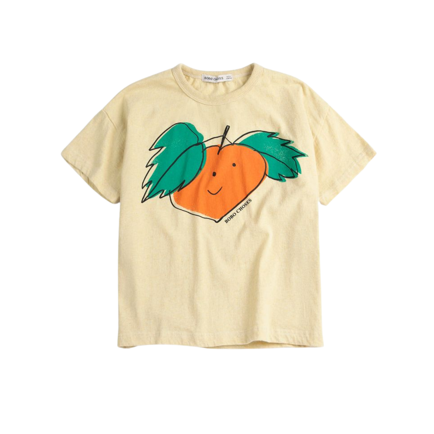 Bobo Choses Yellow Tangerine Short Sleeve Tee