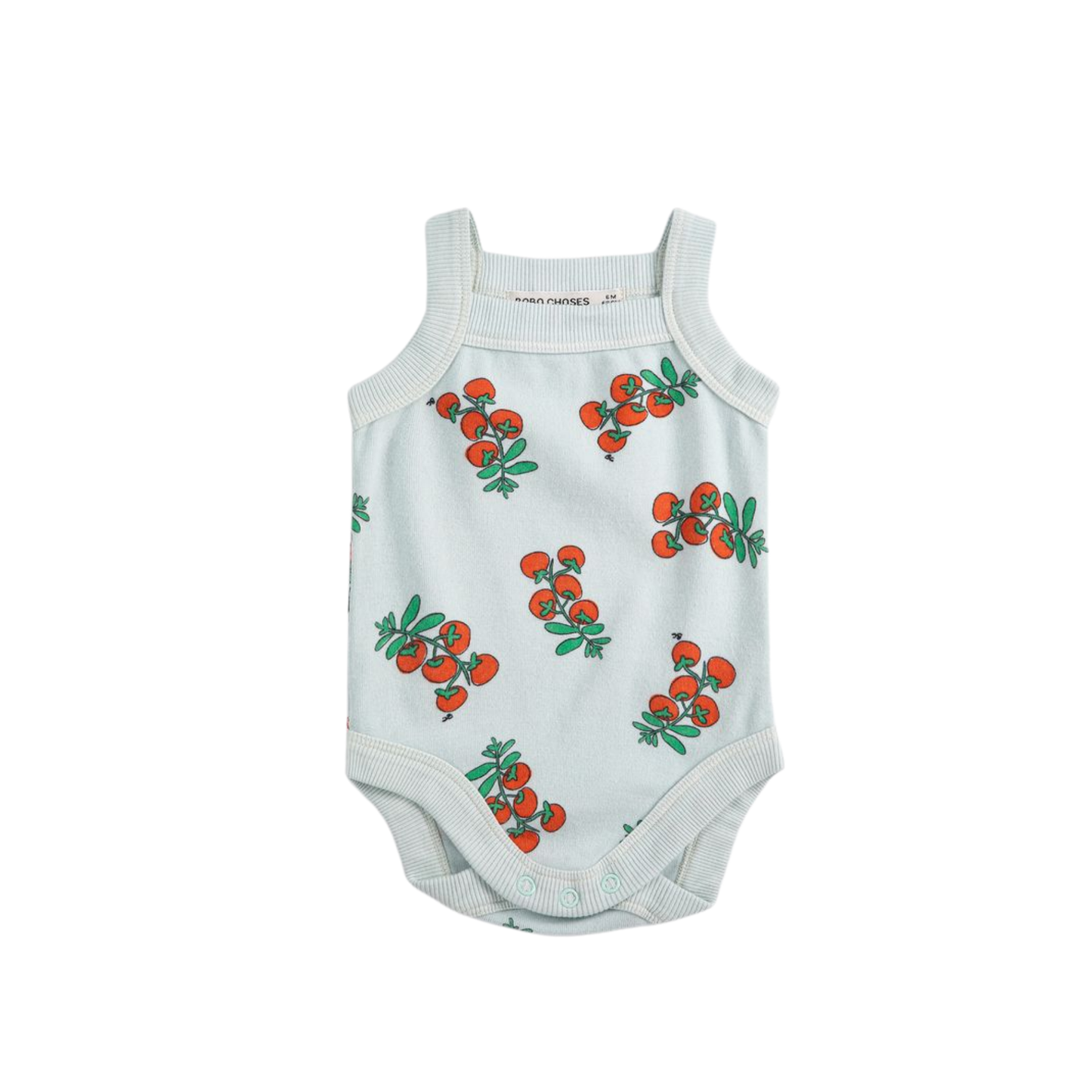 Bobo Choses Light Blue Juicy Tomatoes All Over Romper