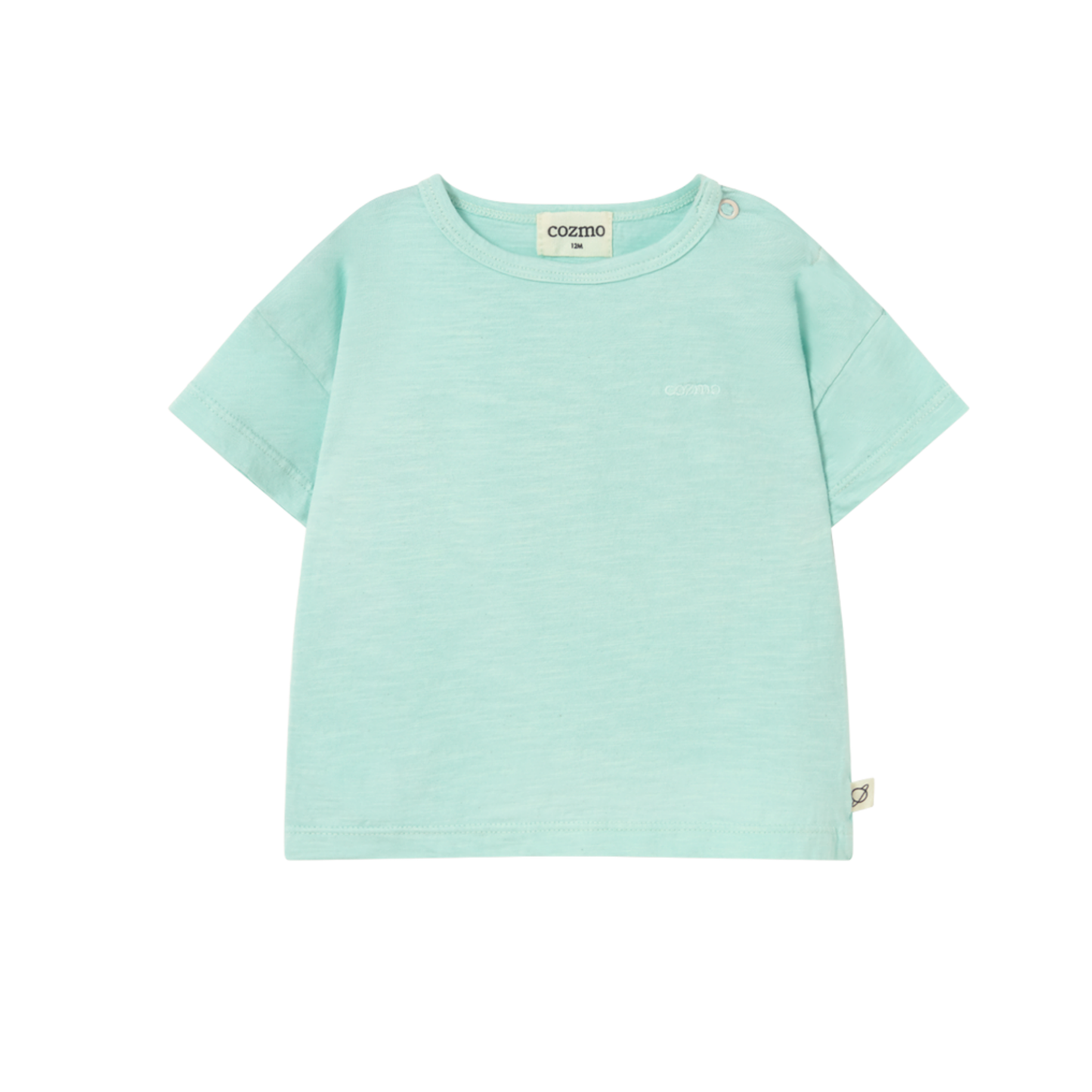 Cozmo Aqua Basic Short Sleeve Tee