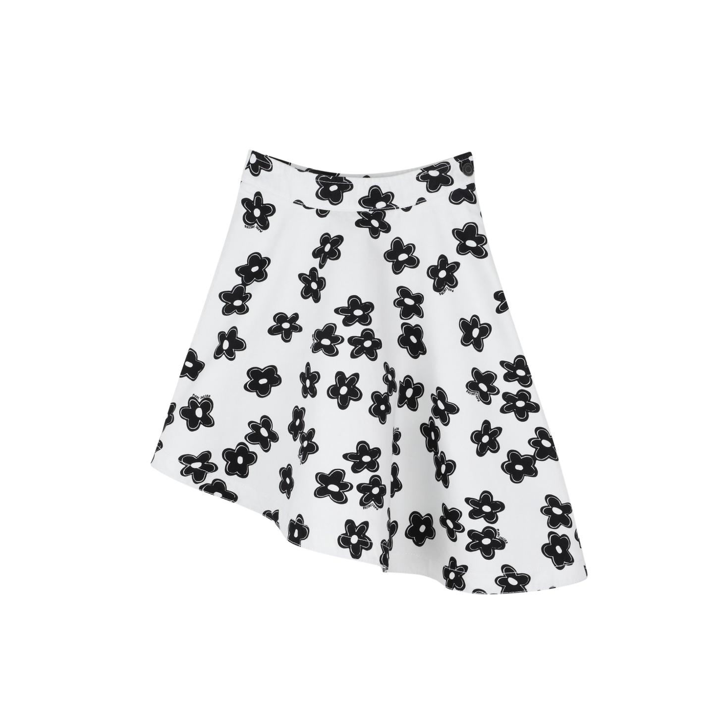 The Marc Jacobs Ivory Marguerite Midi Length Skirt