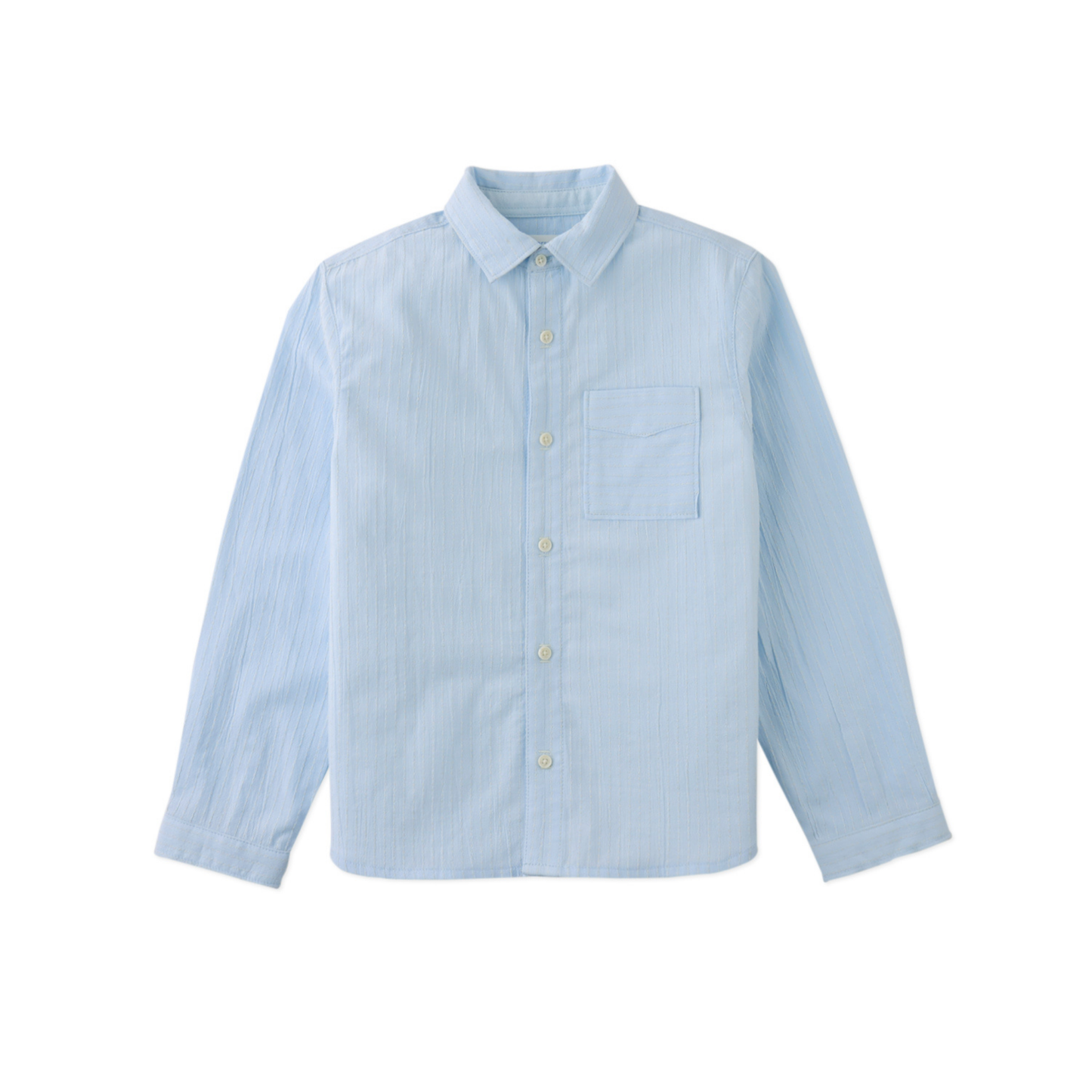 Gingersnaps Blue Thomas Striped Shirt