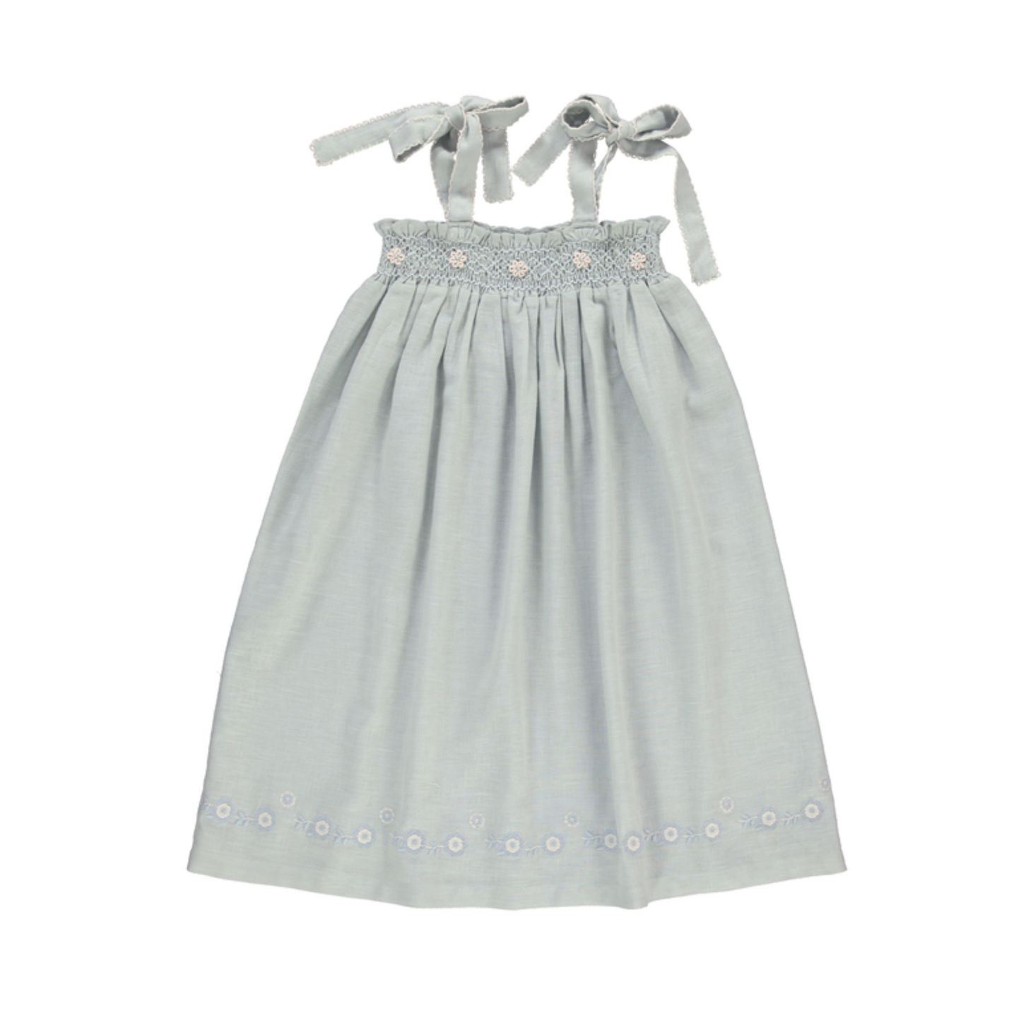 Bebe Organic Cloud Blue Maya Dress