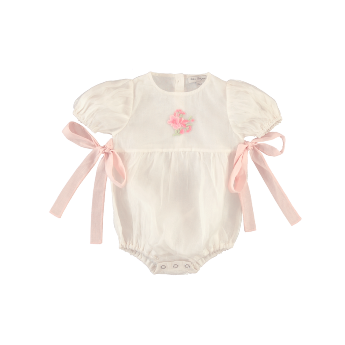 Bebe Organic Fairy Boutique Rose Romper