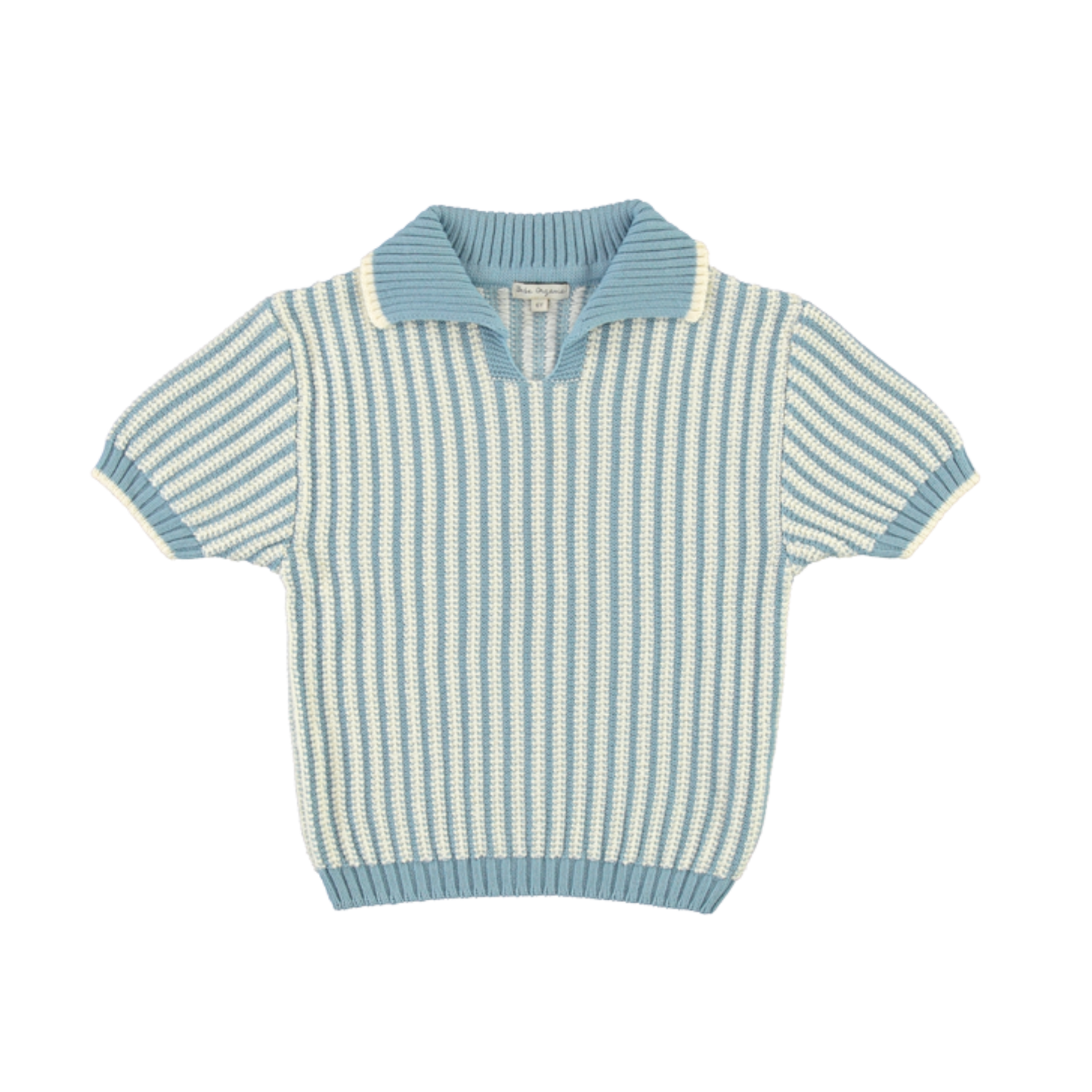 Bebe Organic Atlantic Crochet Theodore Polo