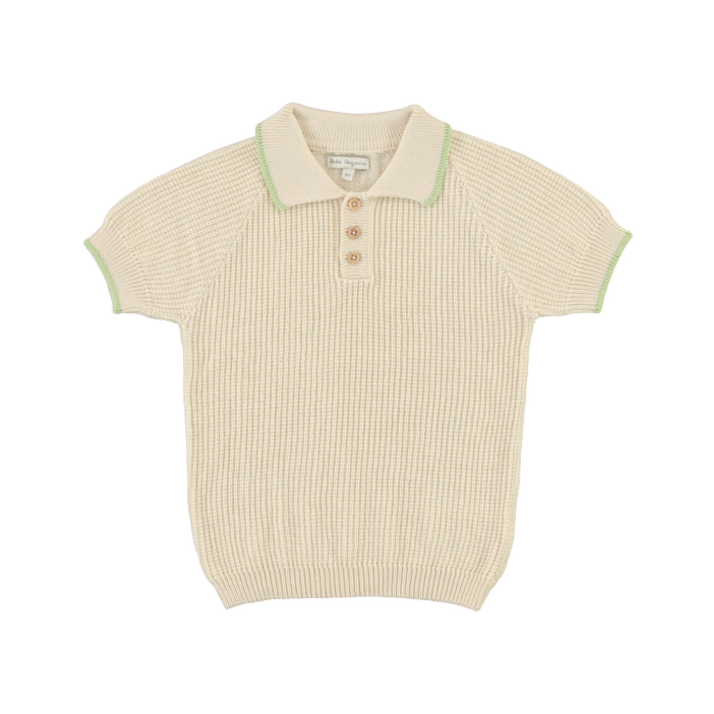 Bebe Organic Natural Knit Oliver Polo