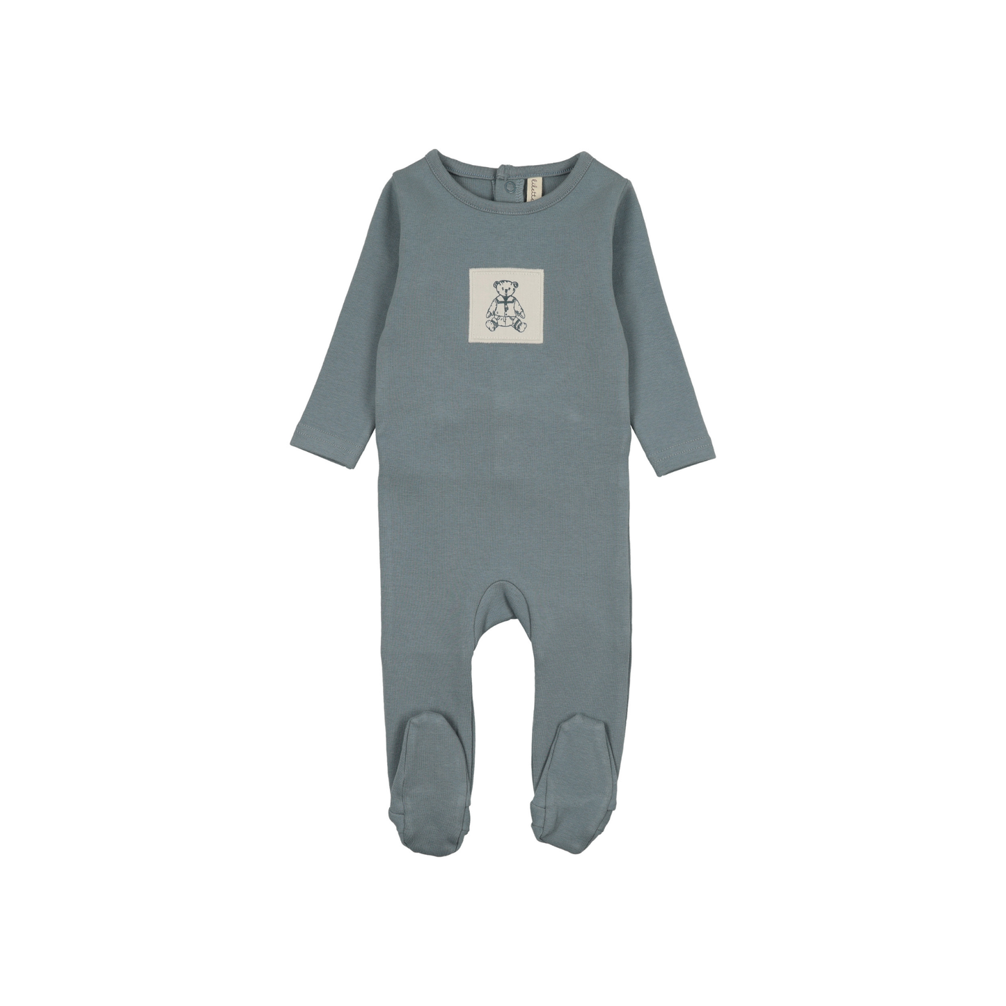 Lilette Ocean Graphic Tag Footie