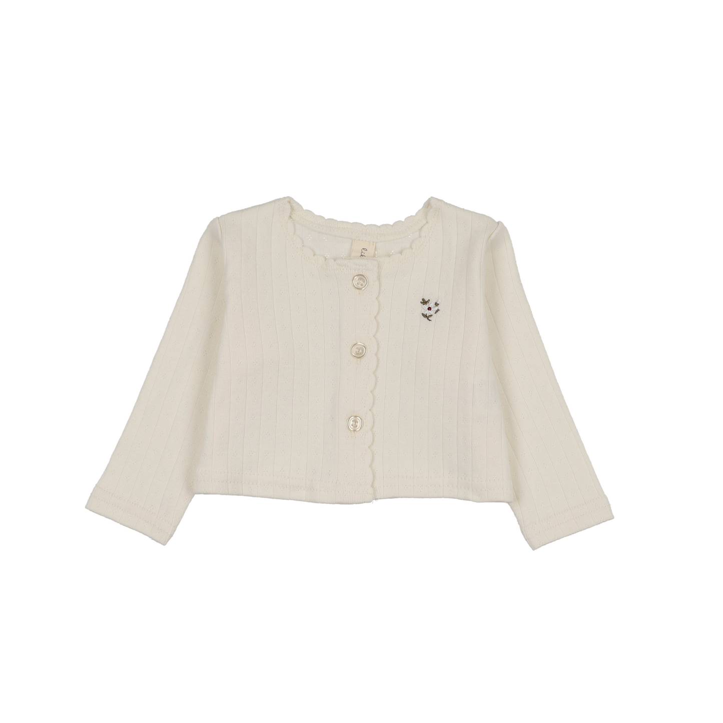 Lilette Cream/Pink Floret Cardigan