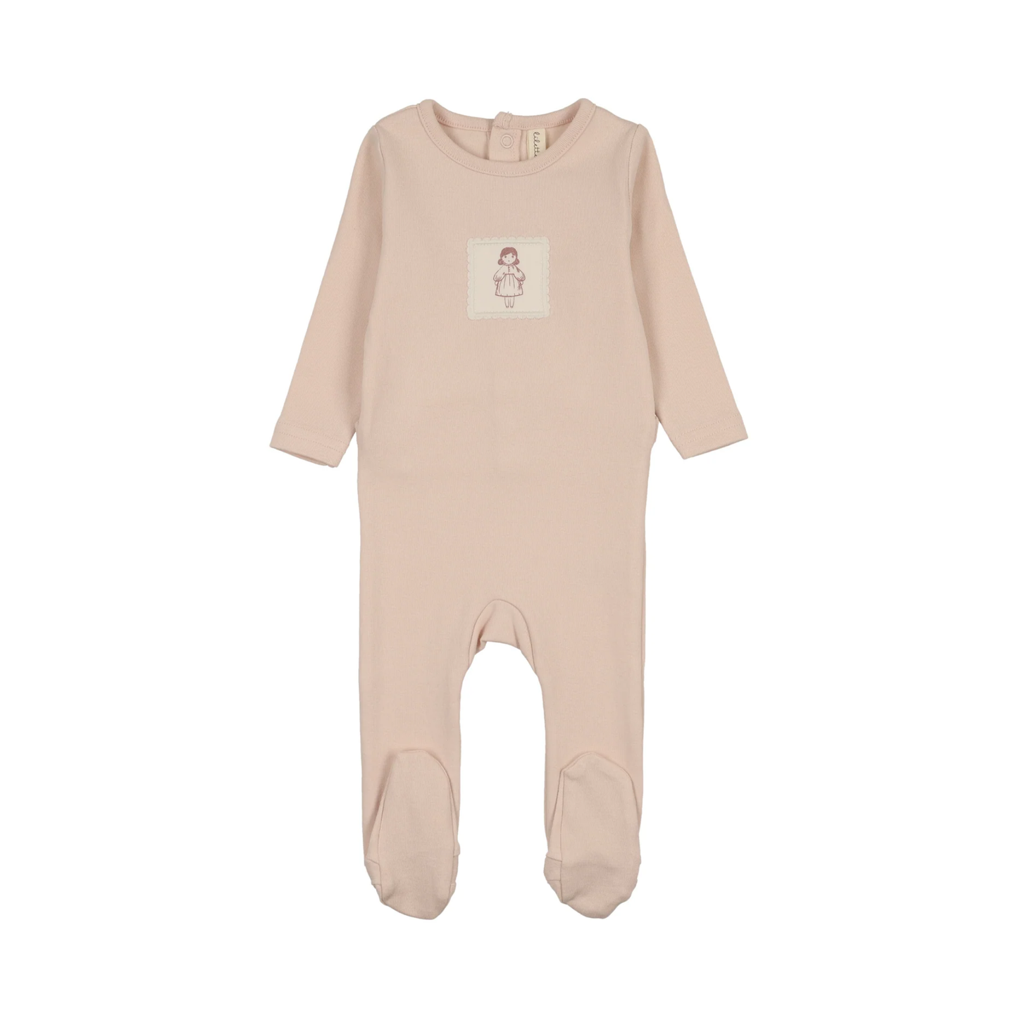 Lilette Petal Graphic Tag Footie