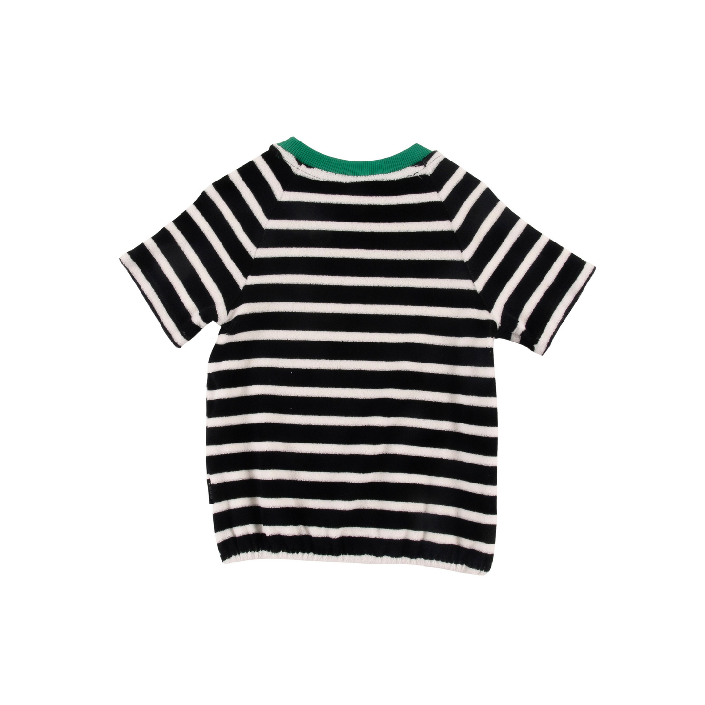 Loud Anthracite Stripe Bubble Short Sleeve Tee