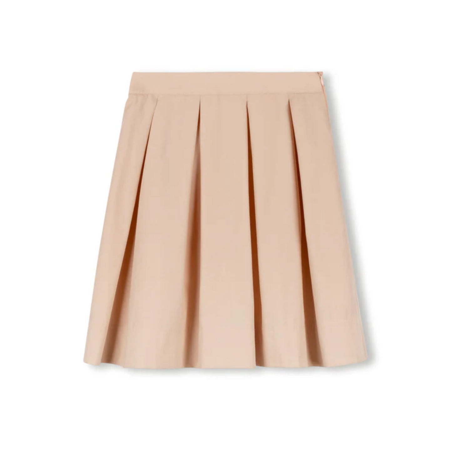 Papillon Peach Combo Pleated Skirt