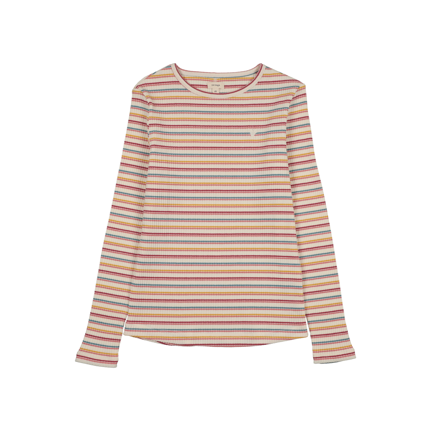 Lil Legs Double Multi Basic Stripe Tee