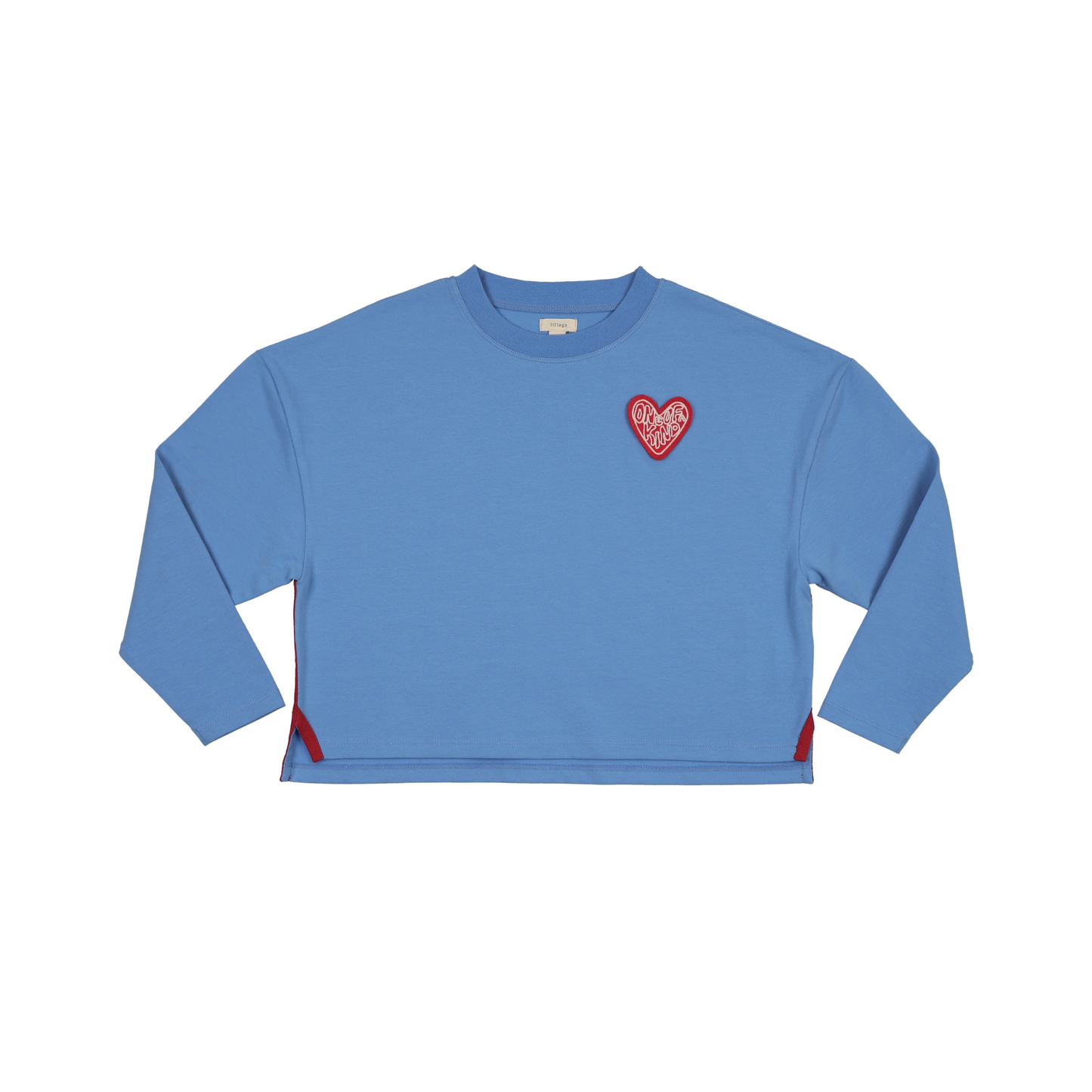 Lil Legs Fresh Blue Cropped Tee