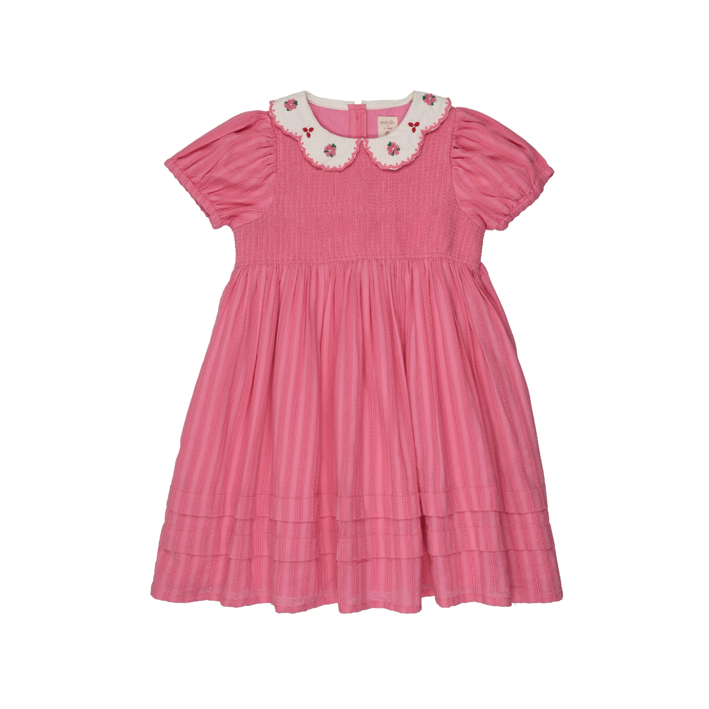 Analogie Fresh Pink Downtown Dress-Short Sleeve