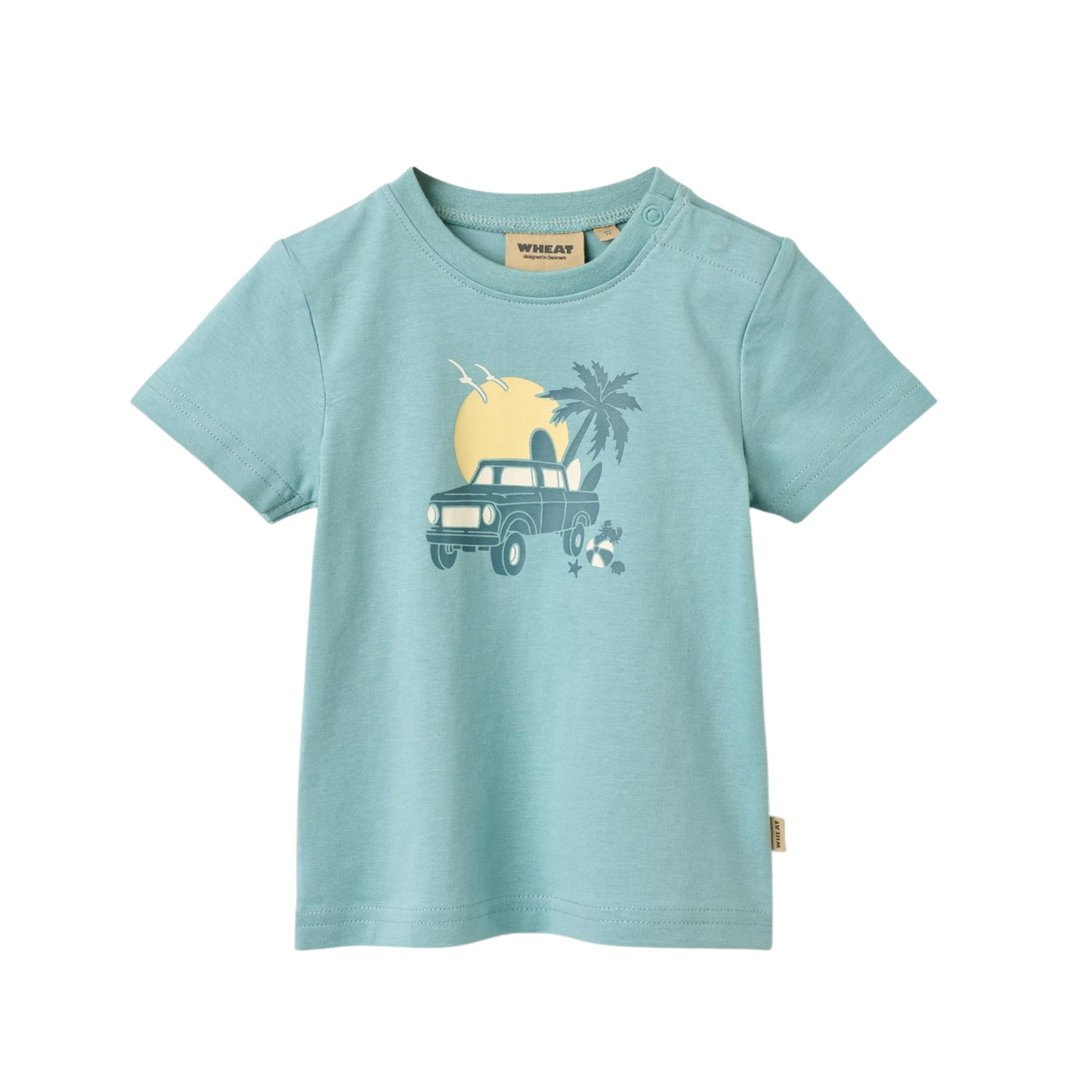 Wheat Light Blue Bille Spring Lake Short Sleeve Tee
