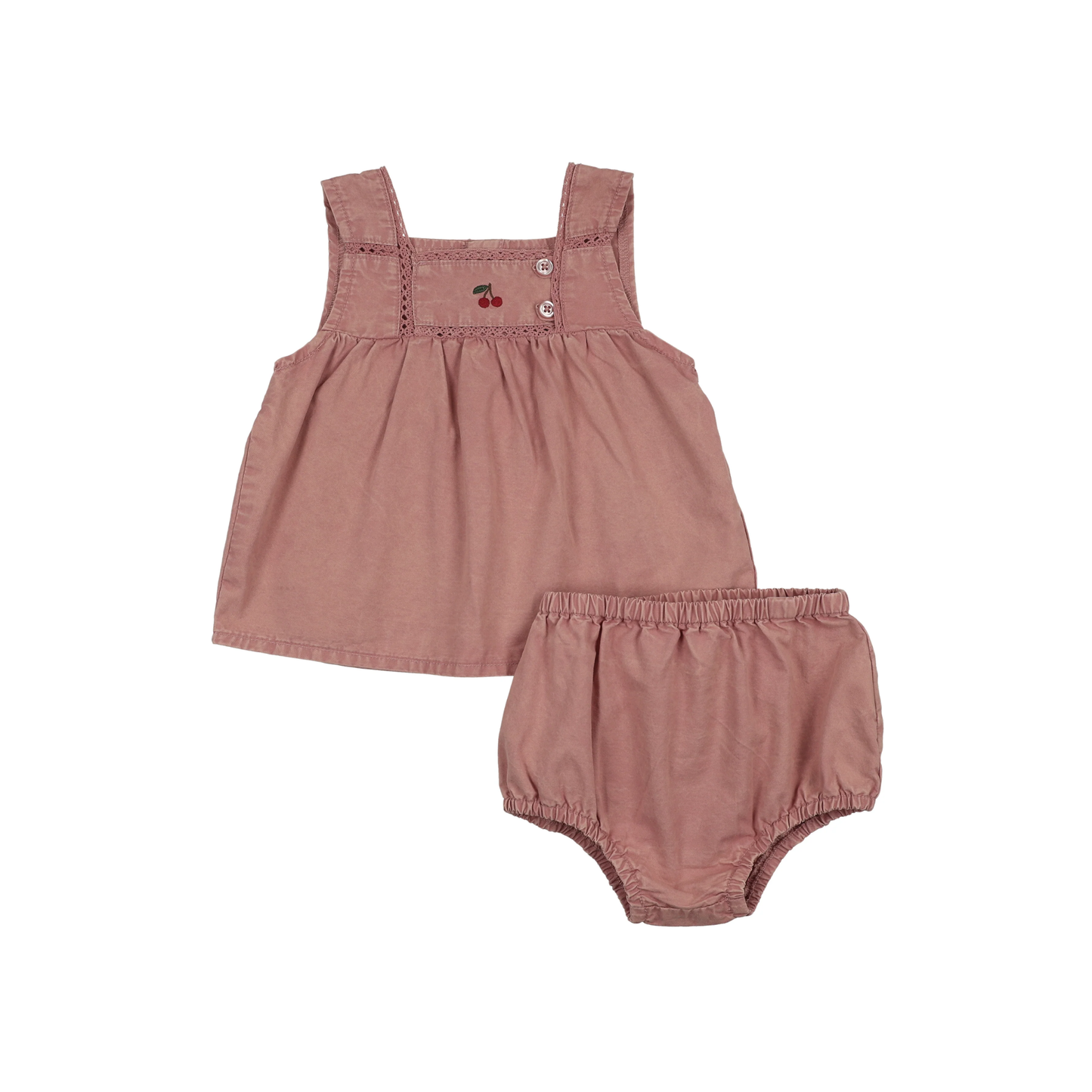 Analogie Pink Wash Denim Capsule Toddler Set