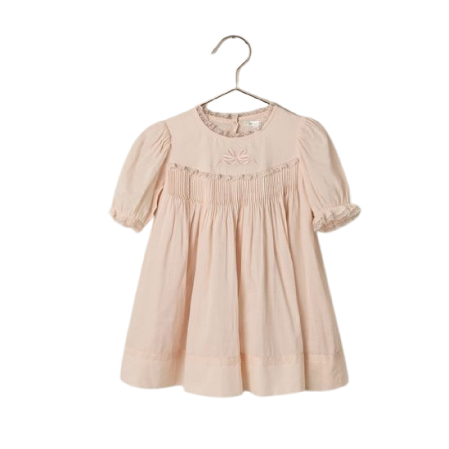 Noralee Blush Penelope Short Sleeve Dress