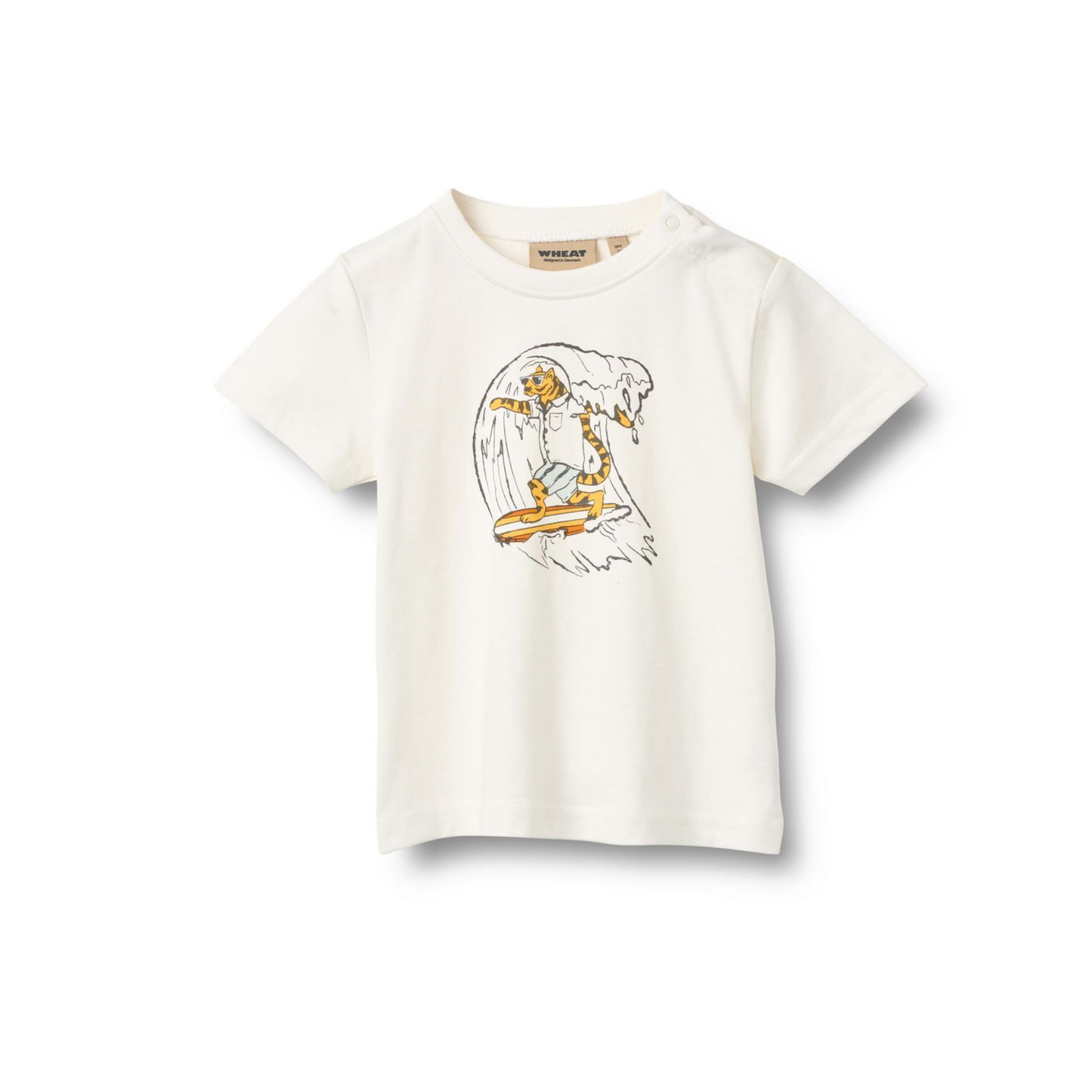 Wheat Cloud Finn Surf Short Sleeve Tee