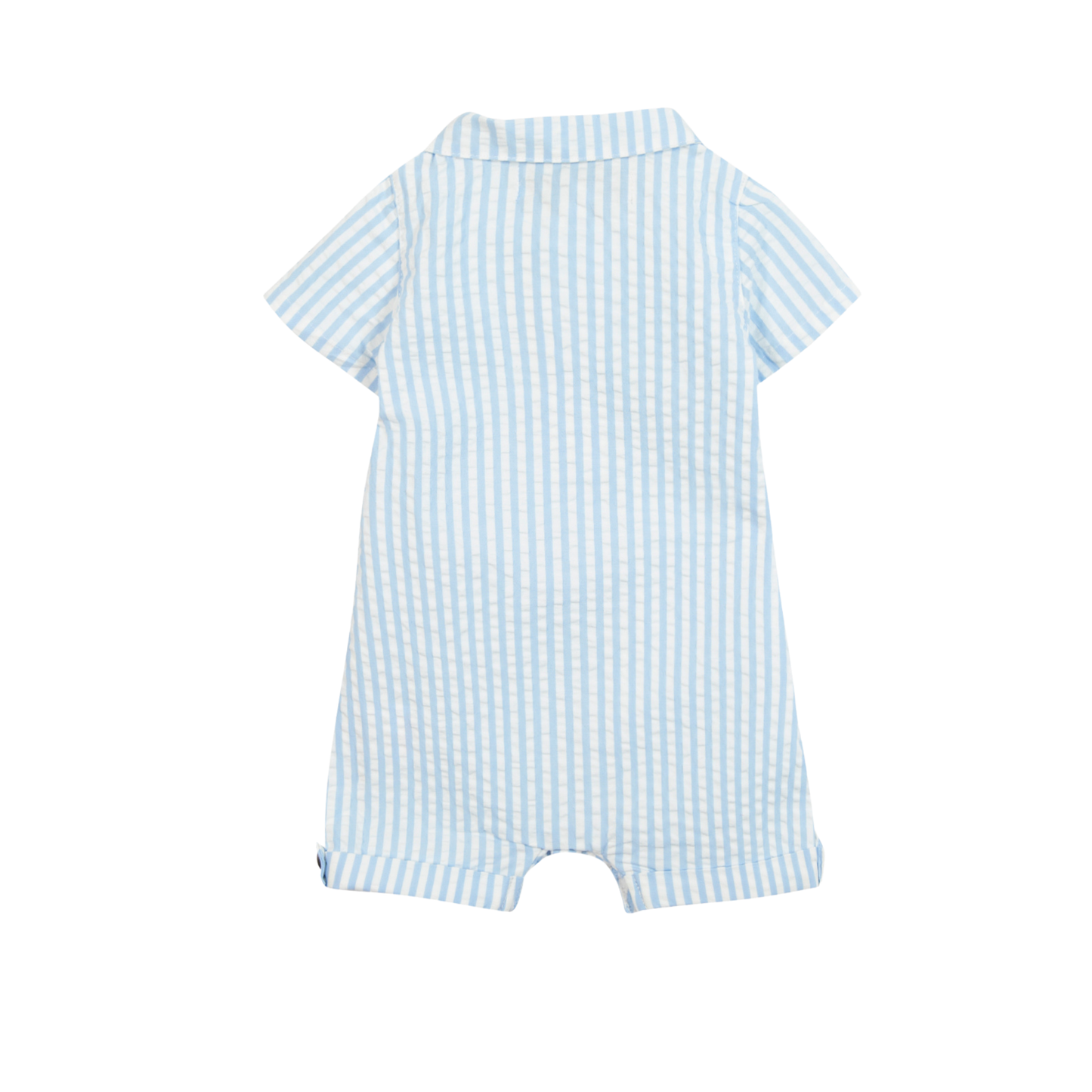 Tartine Et Chocolat Nuage Polo Rib Short Sleeve Romper