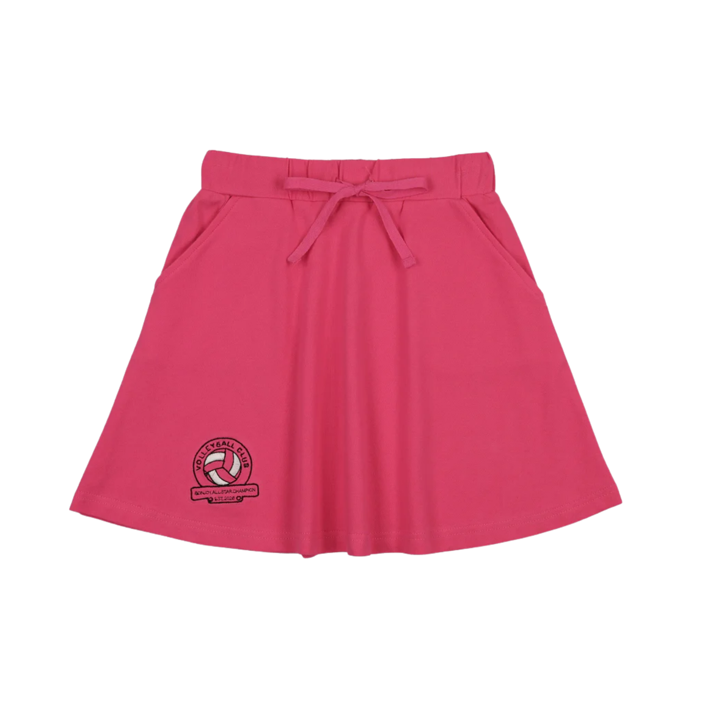 Bonjoy Hot Pink Volleyball Club Skirt