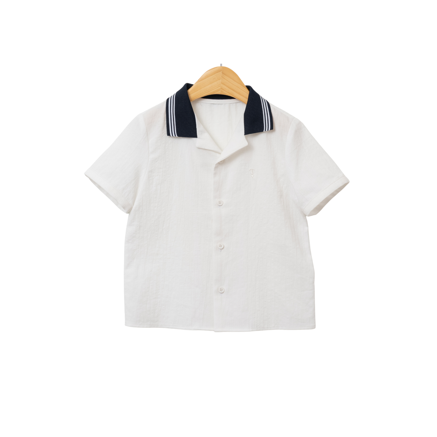 Tie It White Collared Up Shirt