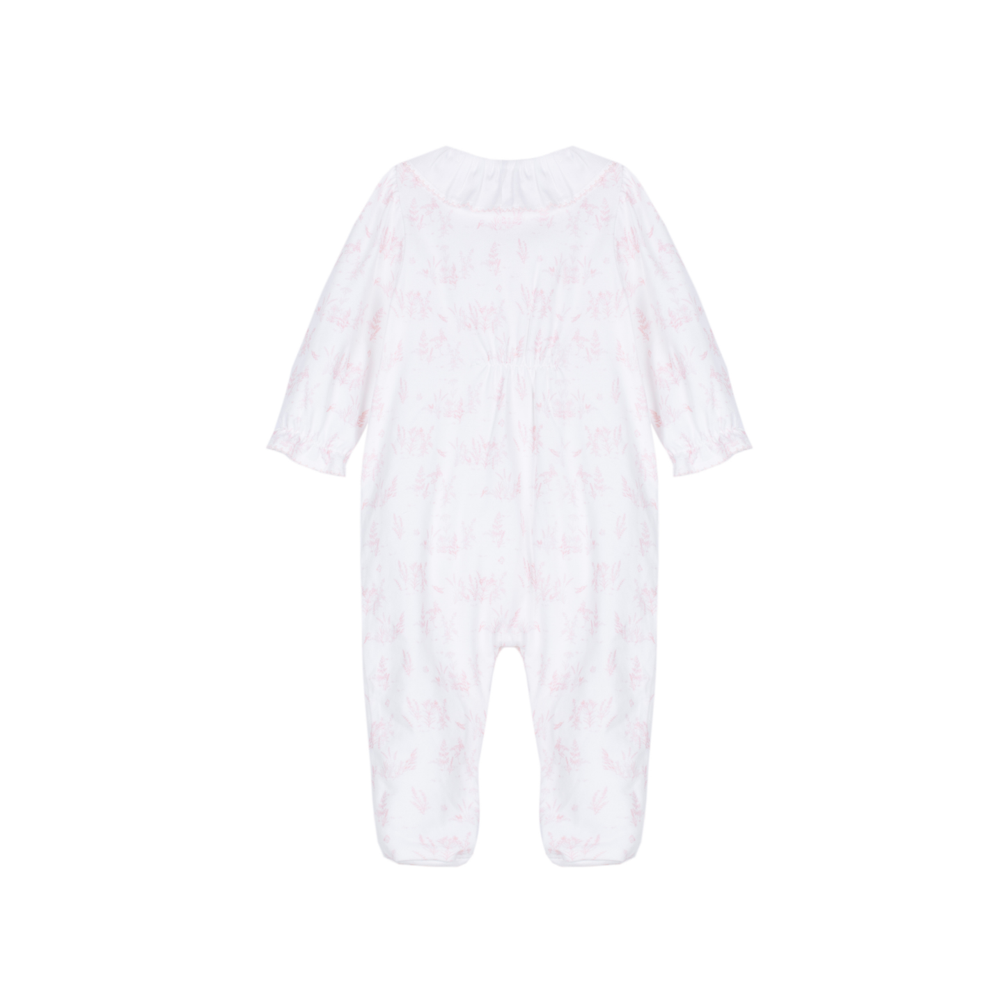 Patachou Pink/White Footie