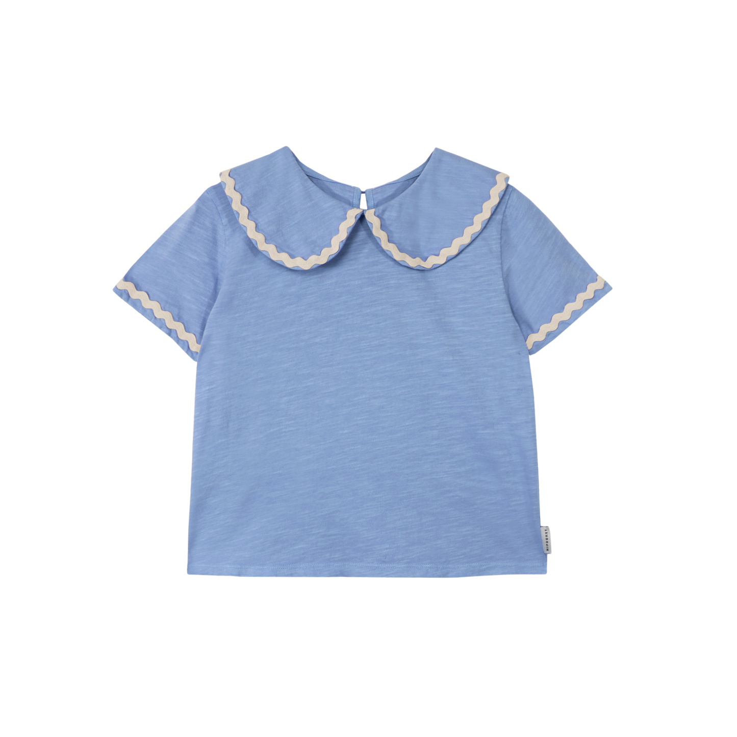 Mipounet Blue Odetta Shirt Flamme