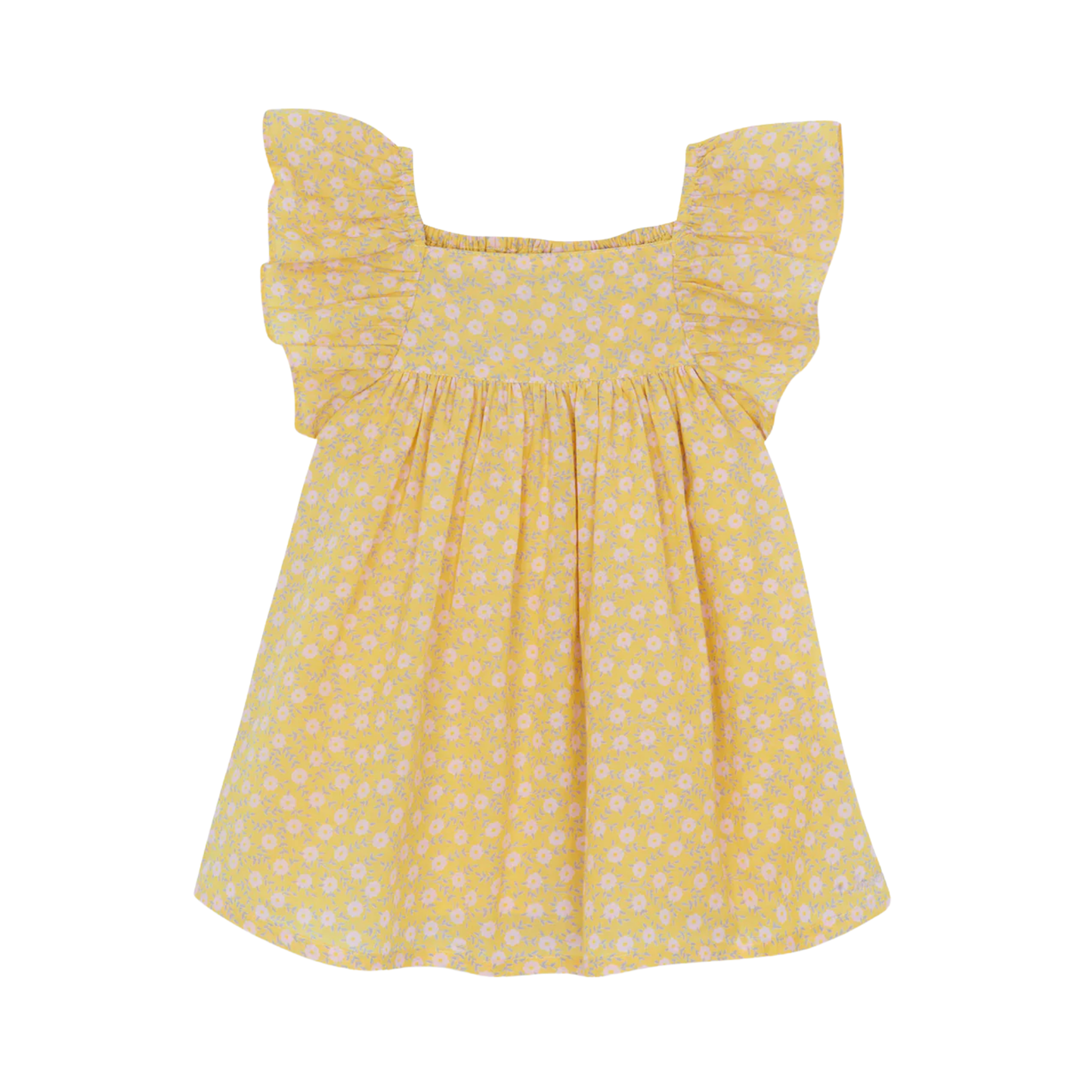 Bonton Yellow Reve Flower Dress
