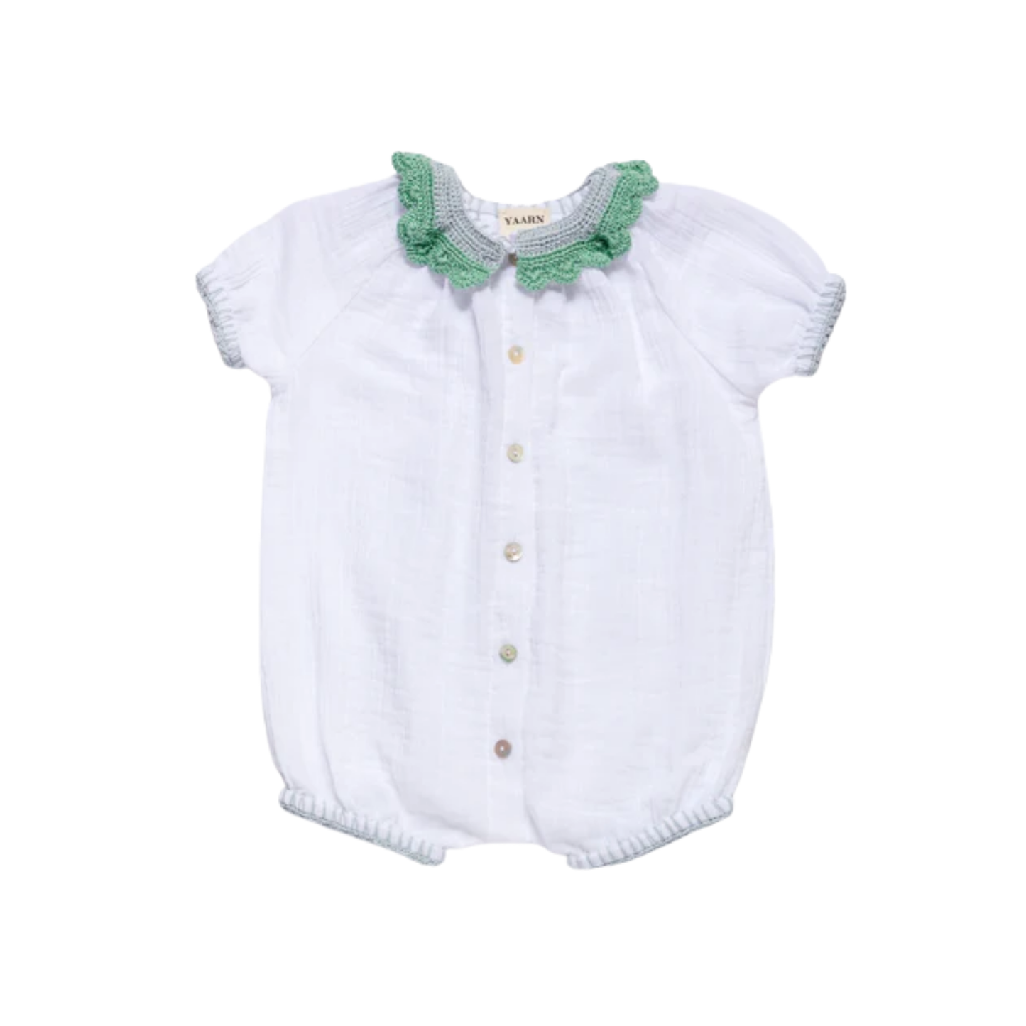 Yaarn Sky Combo Phoebe Romper